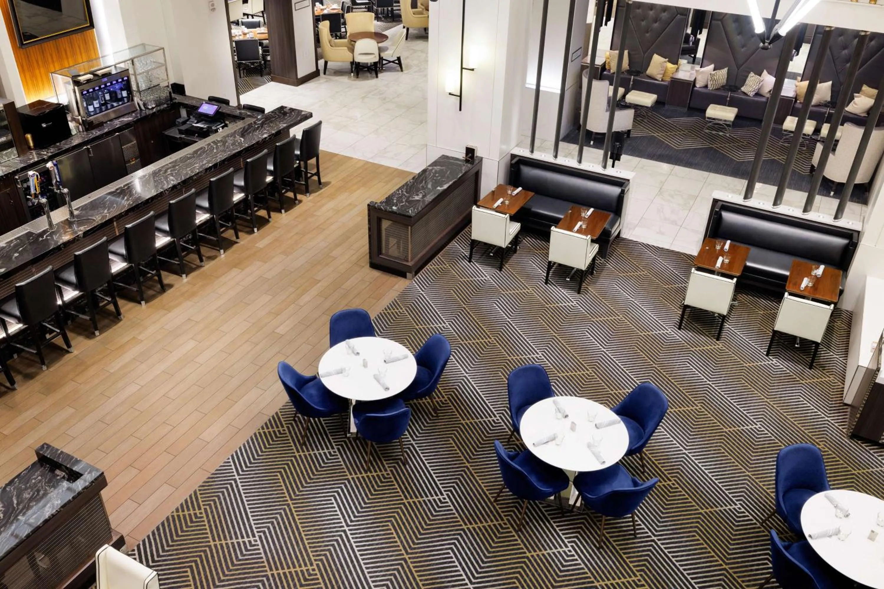 Lobby or reception in Hilton Boston Park Plaza