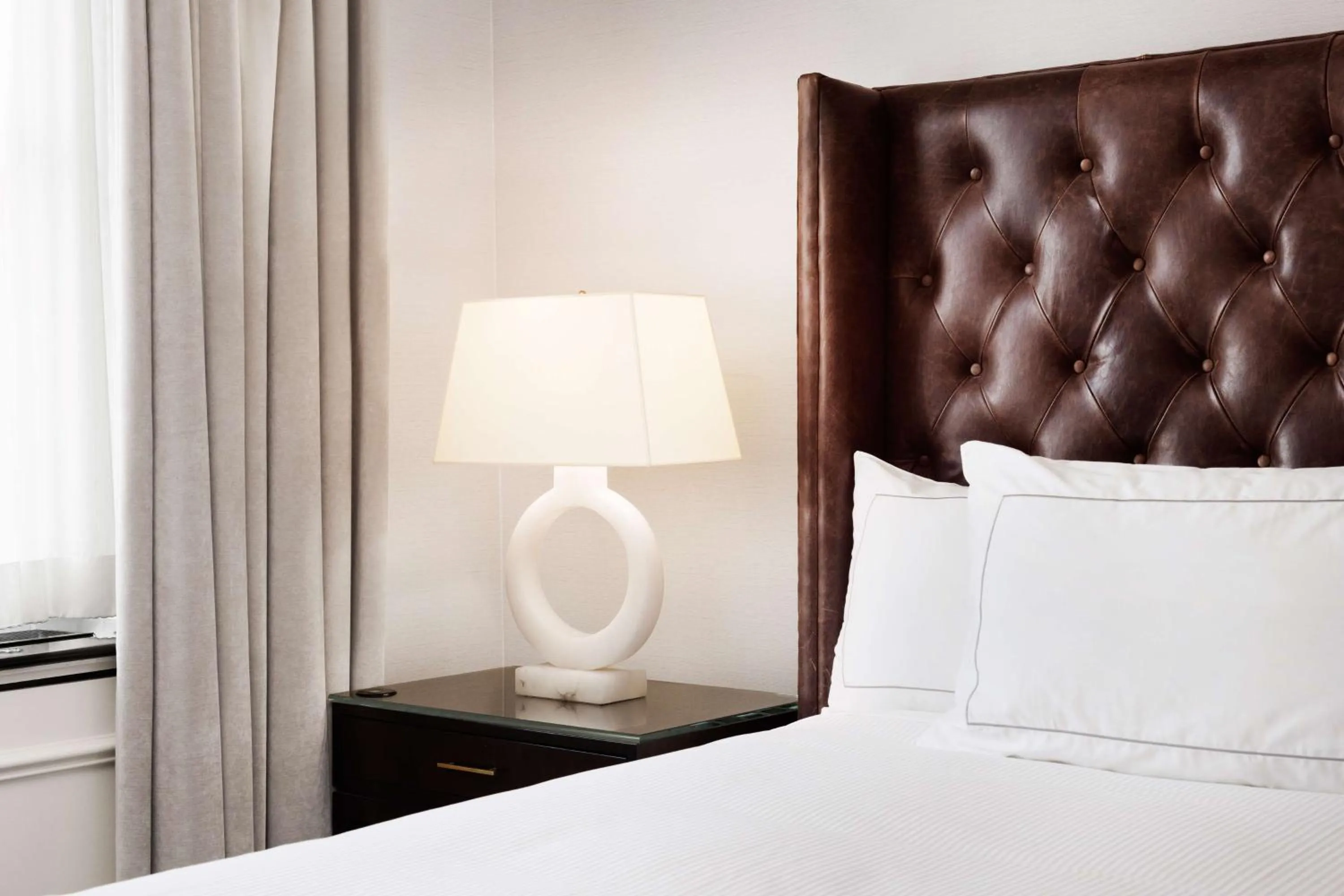 Bed in Hilton Boston Park Plaza