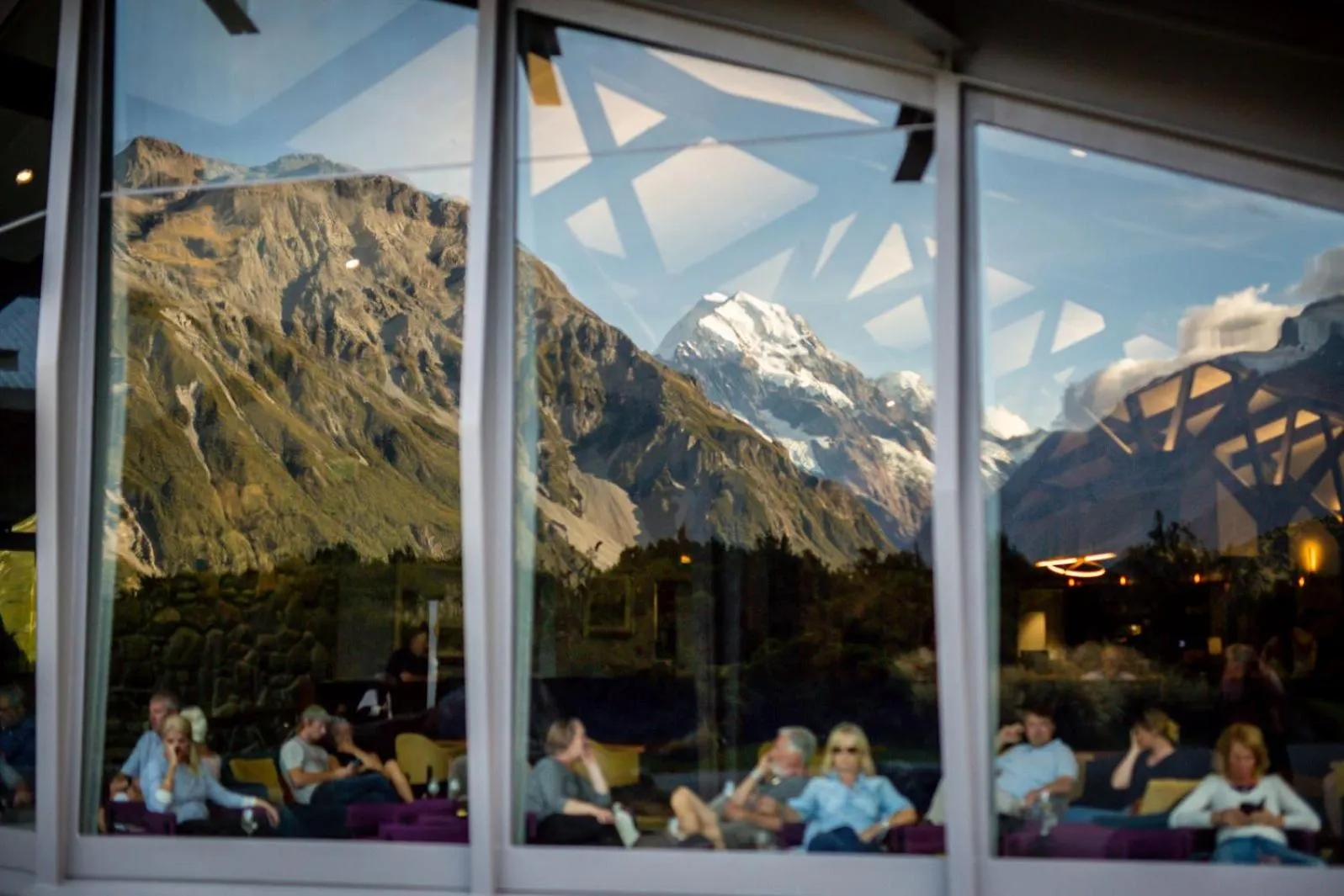 Restaurant/places to eat in The Hermitage Hotel Mt Cook