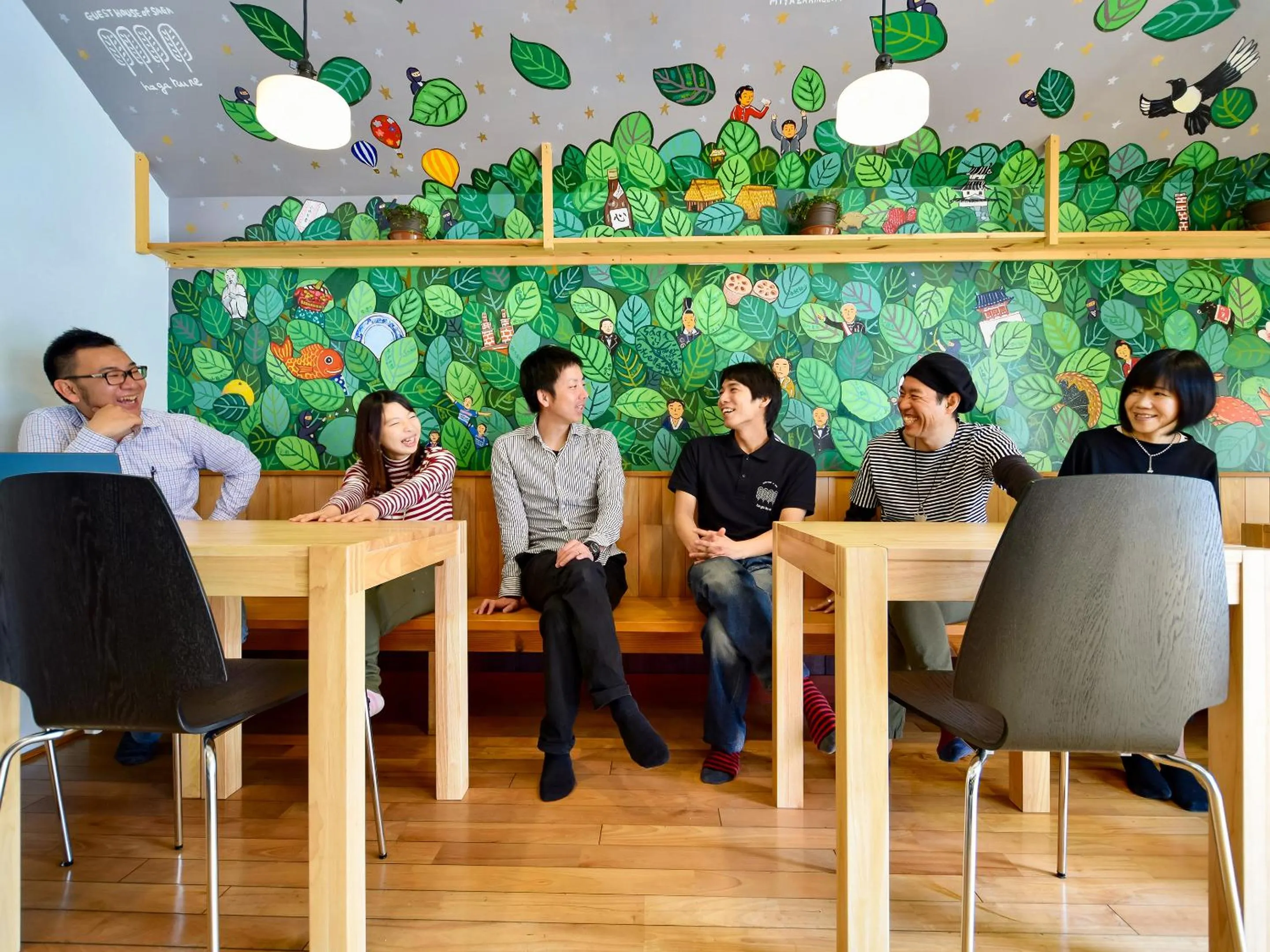 Staff in Saga International Guesthouse Hagakure