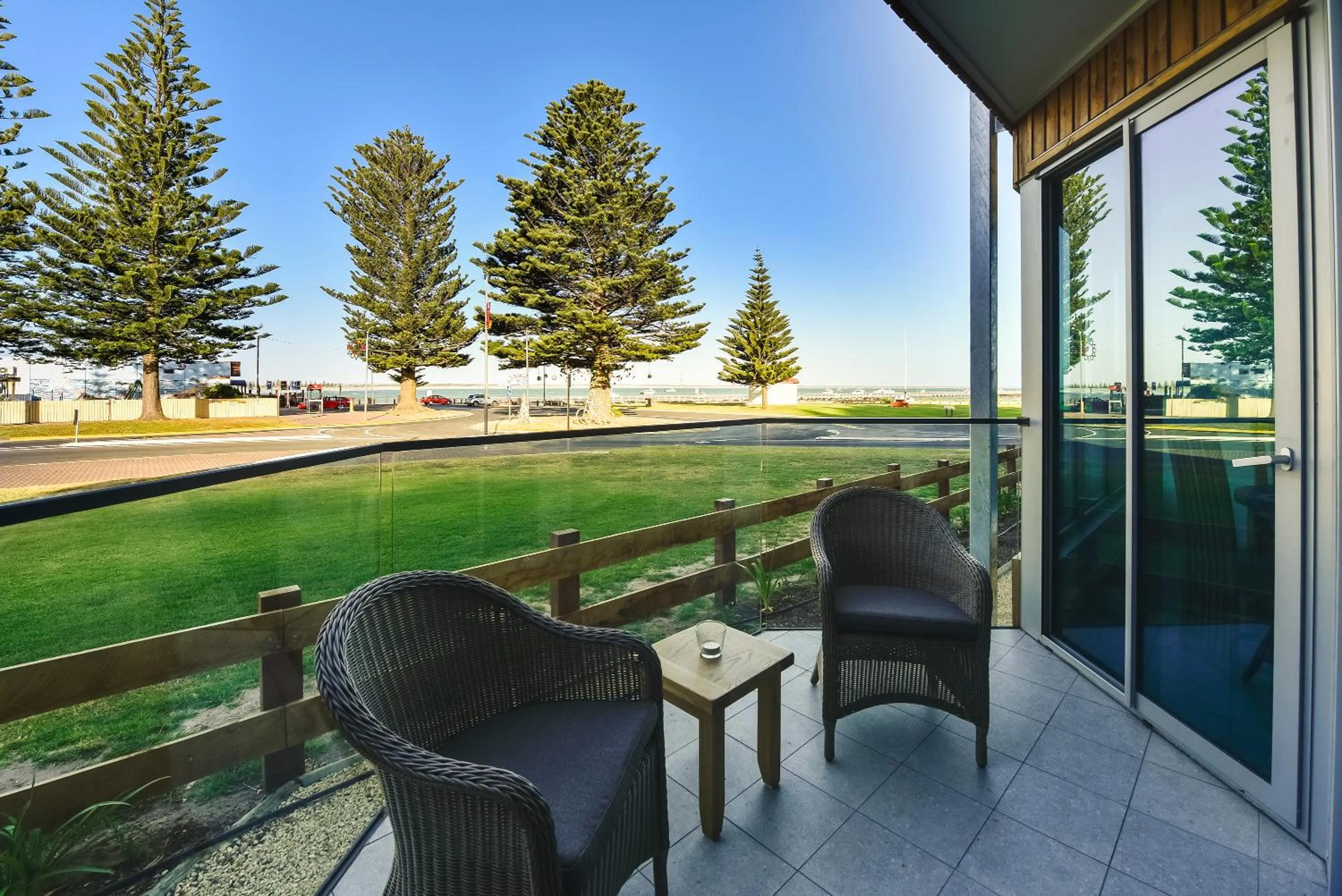 Balcony/Terrace in Bonnies of Beachport