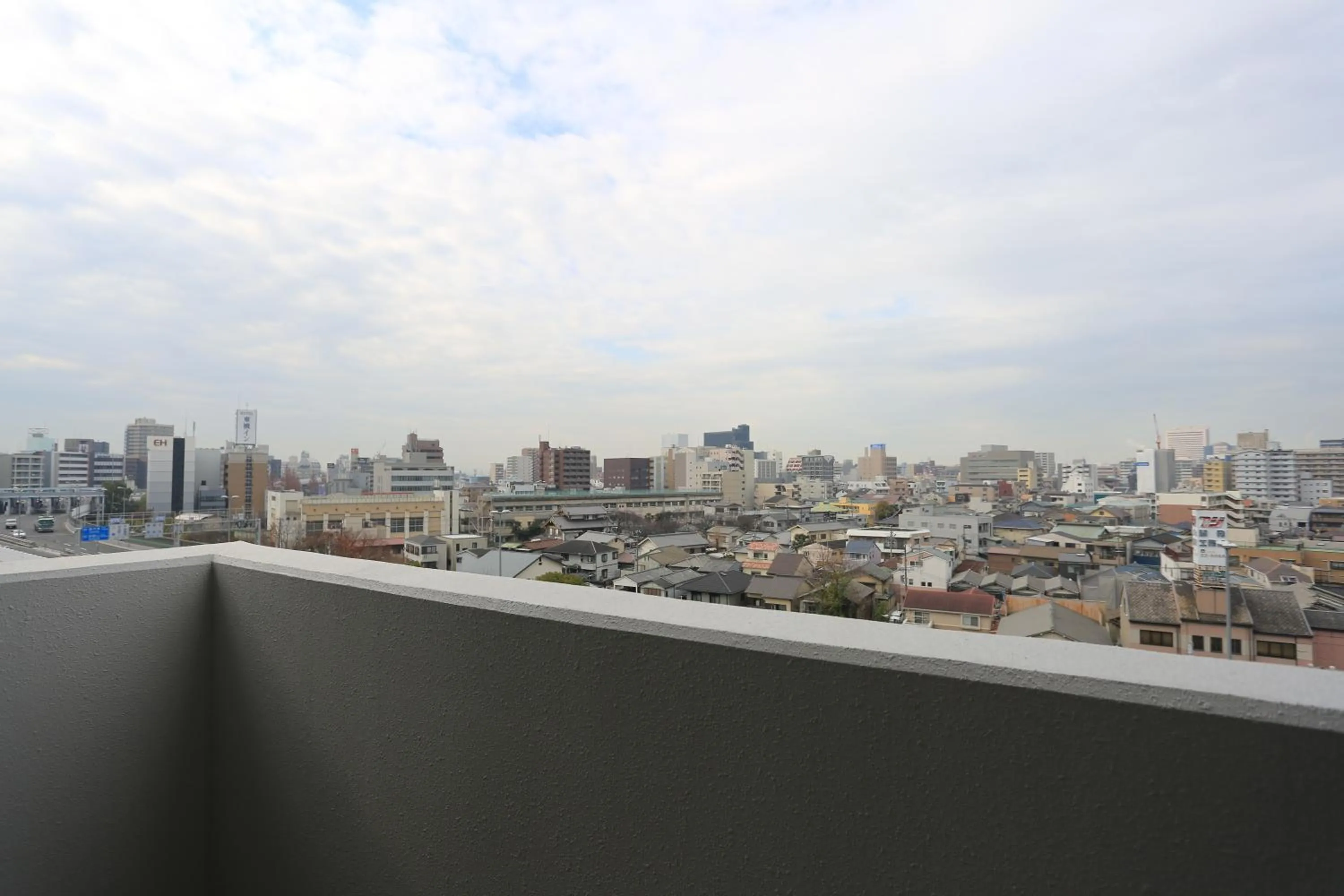 City view in The Base Sakai Higashi Apartment Hotel