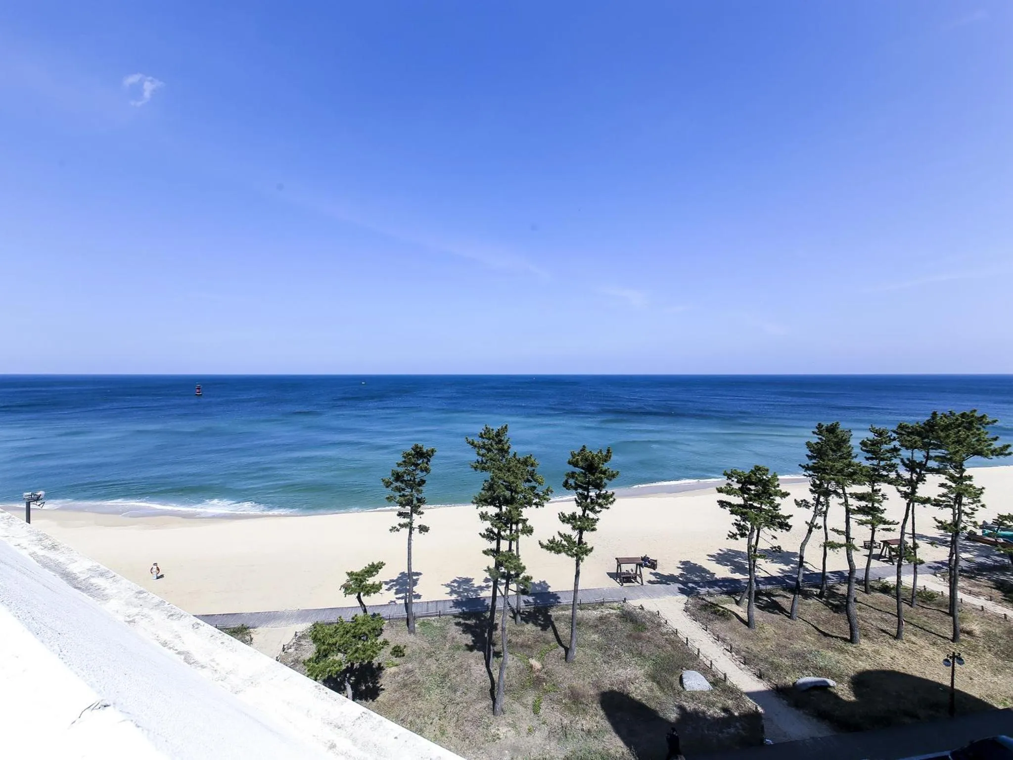 Sea view in Gyeongpo Soo Hotel