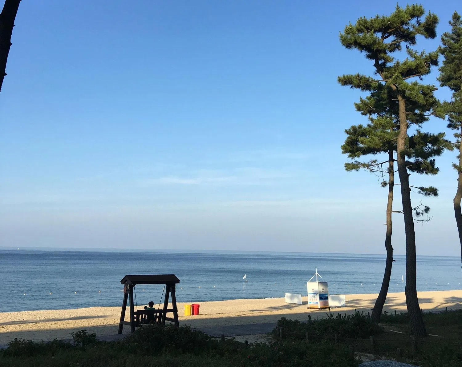 Beach in Gyeongpo Soo Hotel