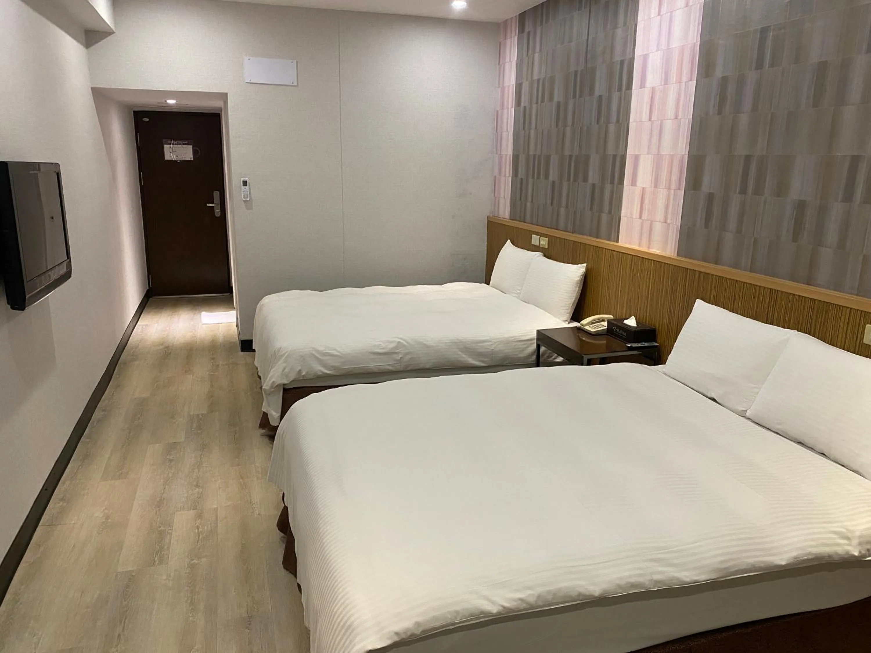 Bed in Taipei Hotel Zoo