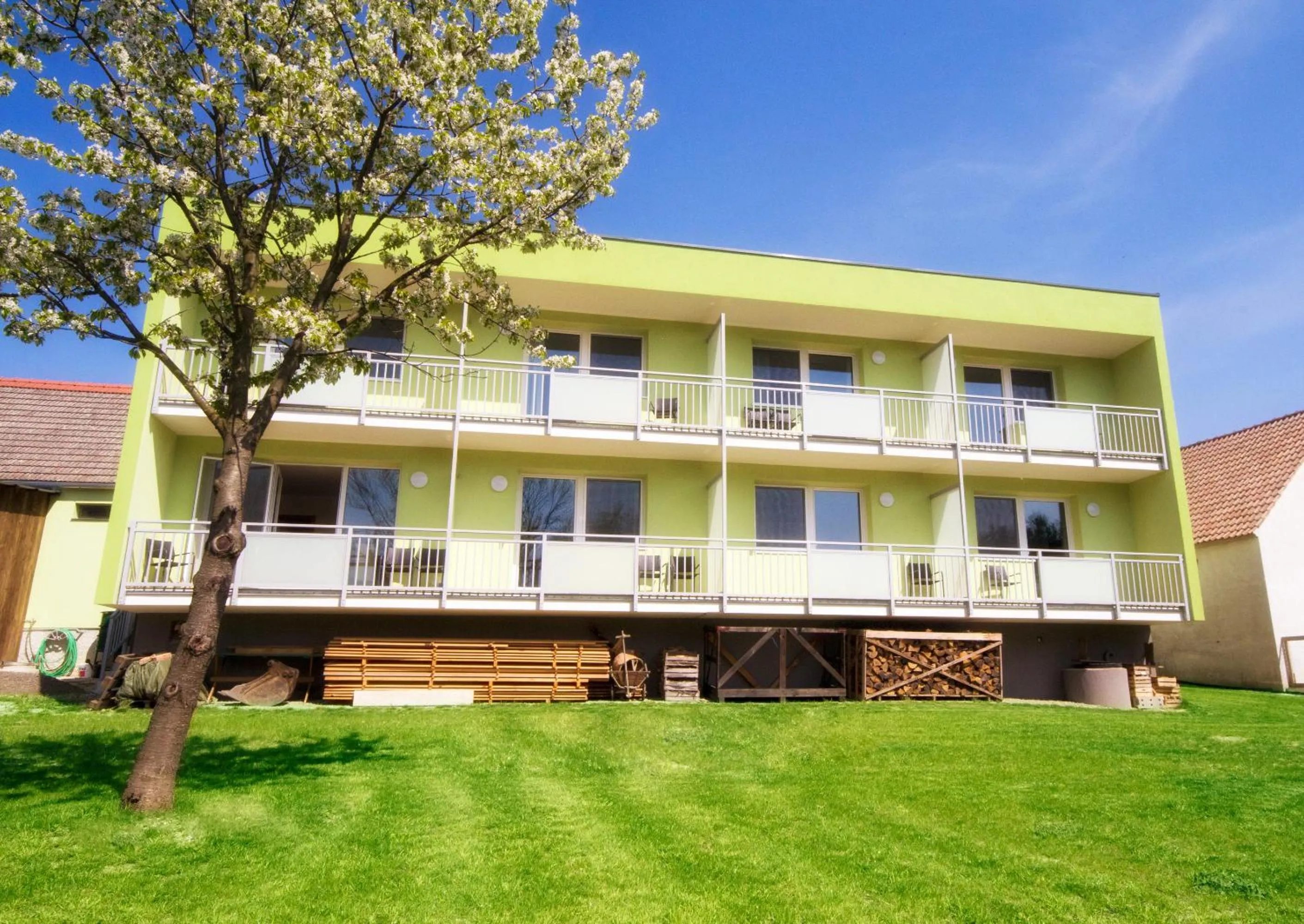 Garden in Dorfgasthof Berlakovich