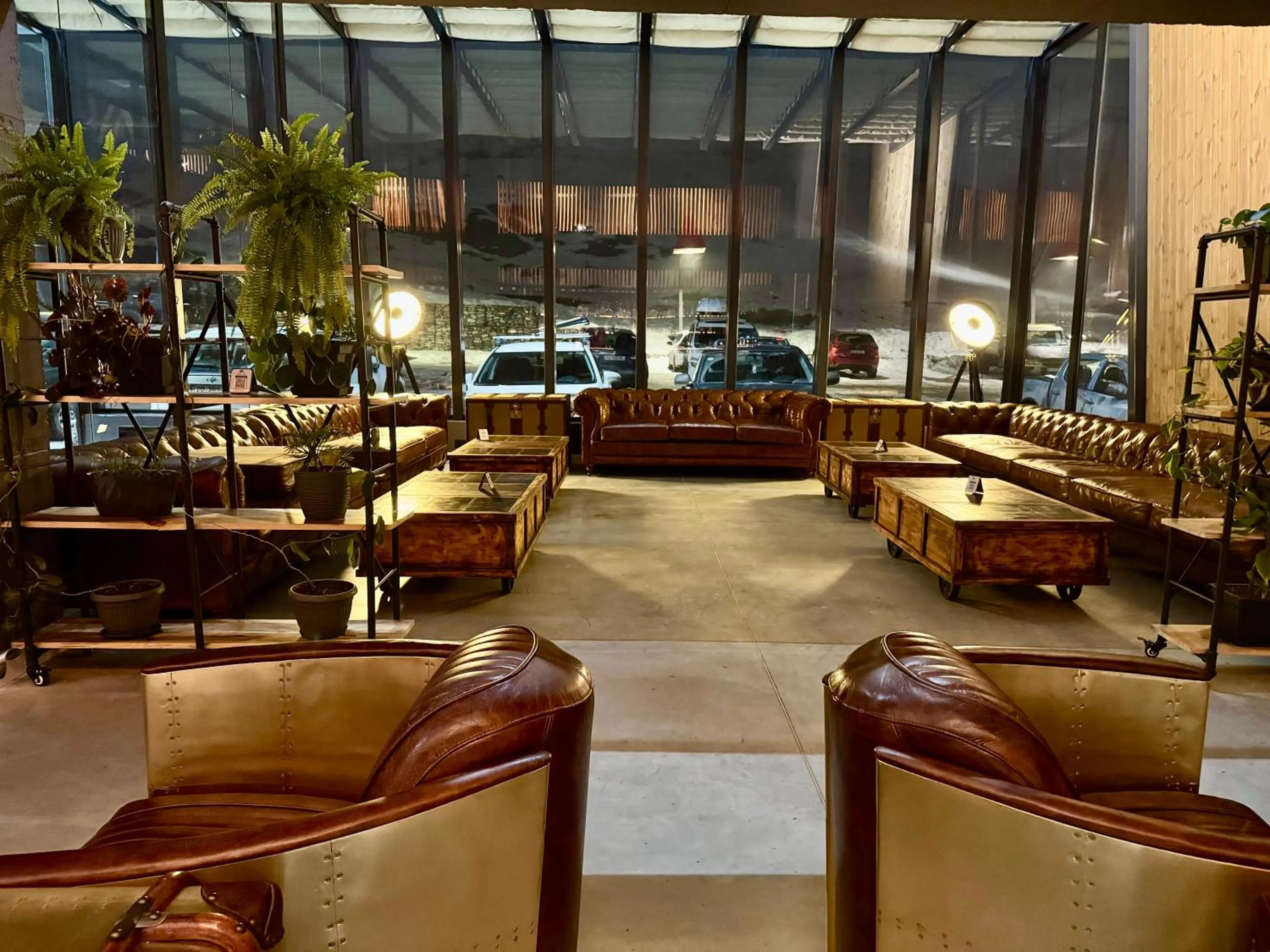 Lobby or reception in Gudauri Loft Hotel