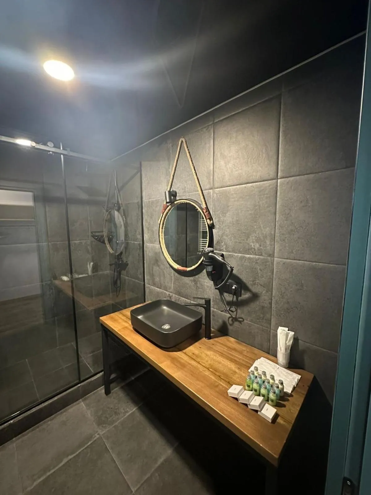 Shower in Gudauri Loft Hotel