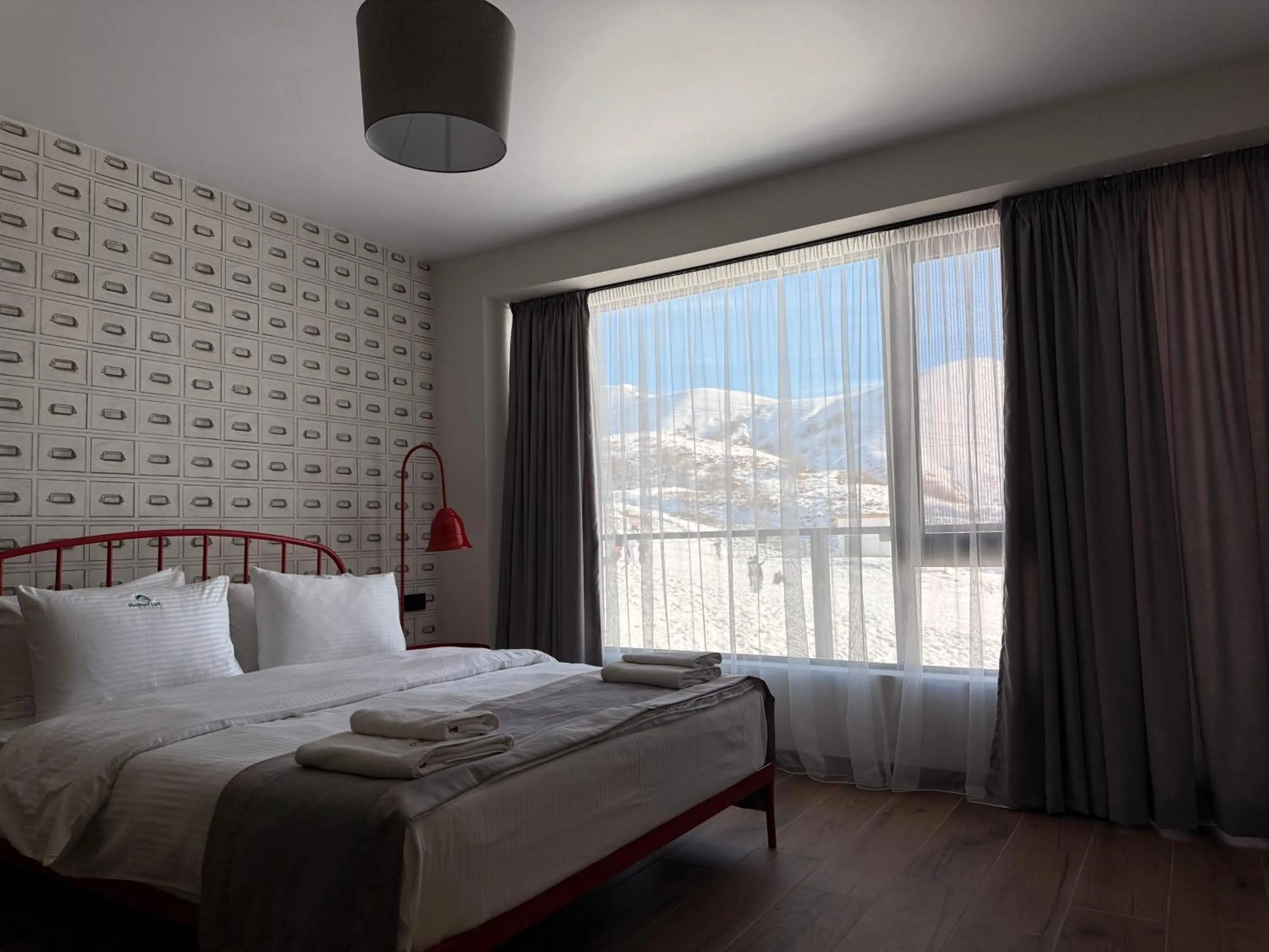 Bedroom, Bed in Gudauri Loft Hotel