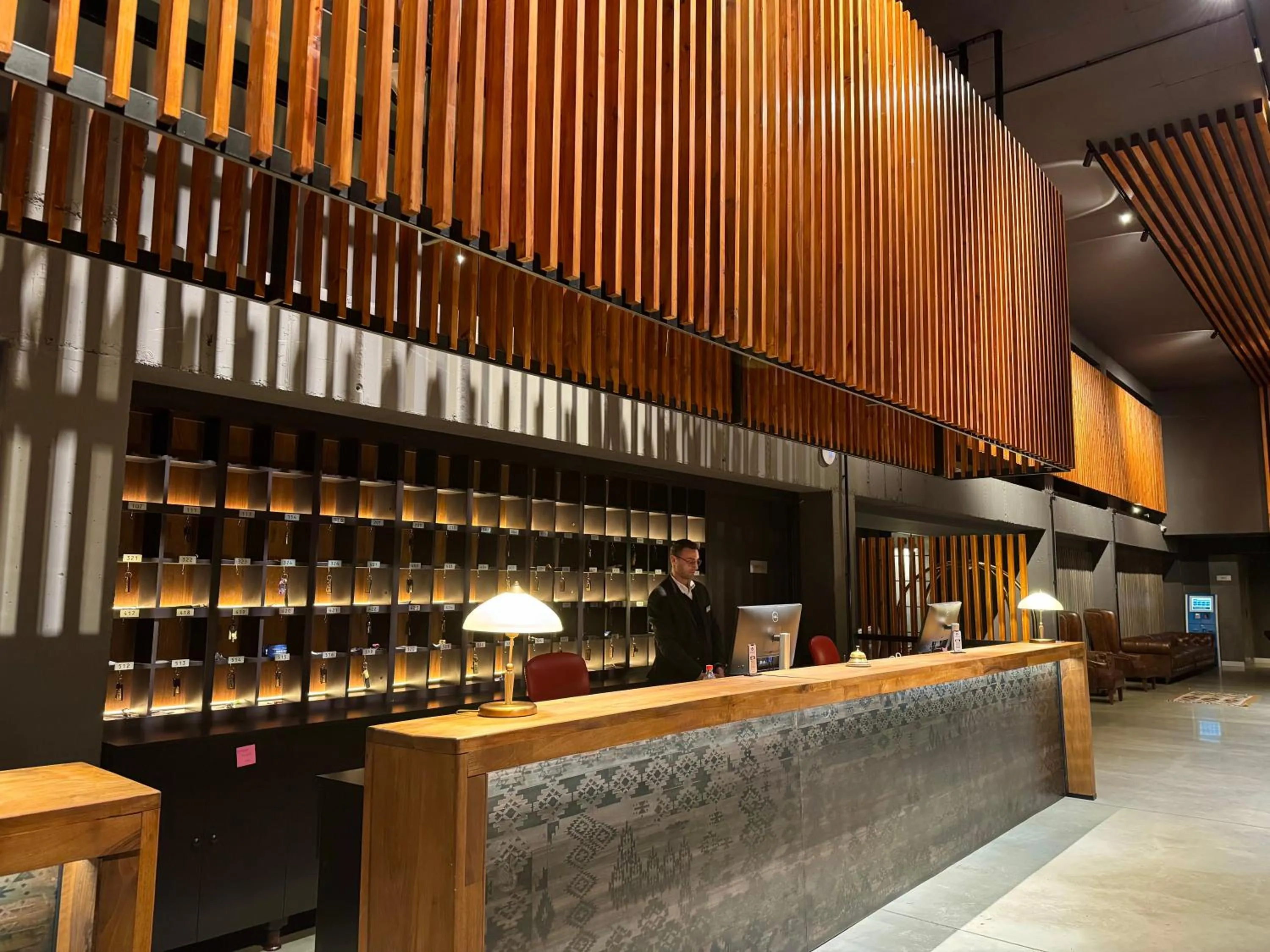 Lobby or reception in Gudauri Loft Hotel