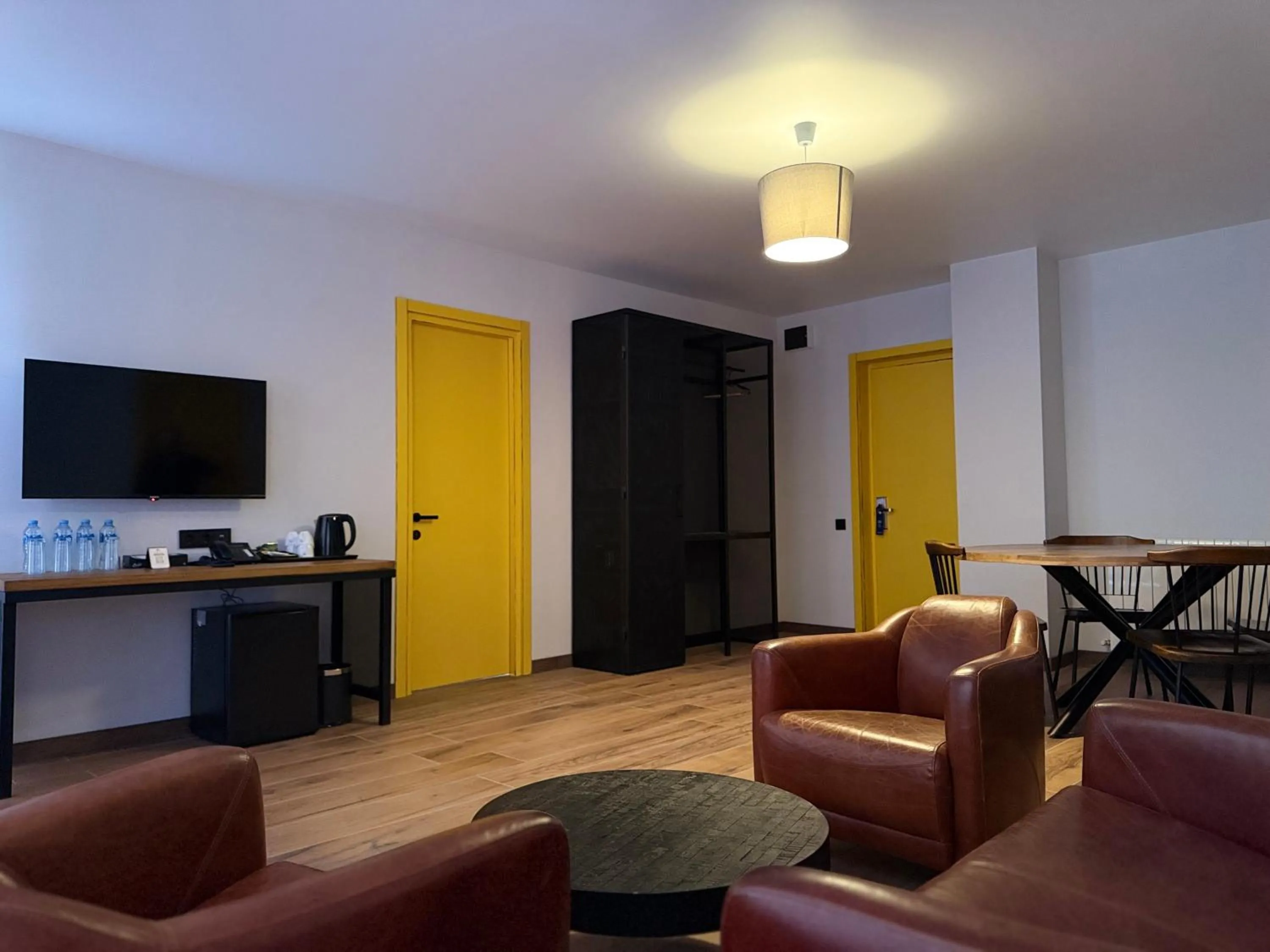 Living room in Gudauri Loft Hotel