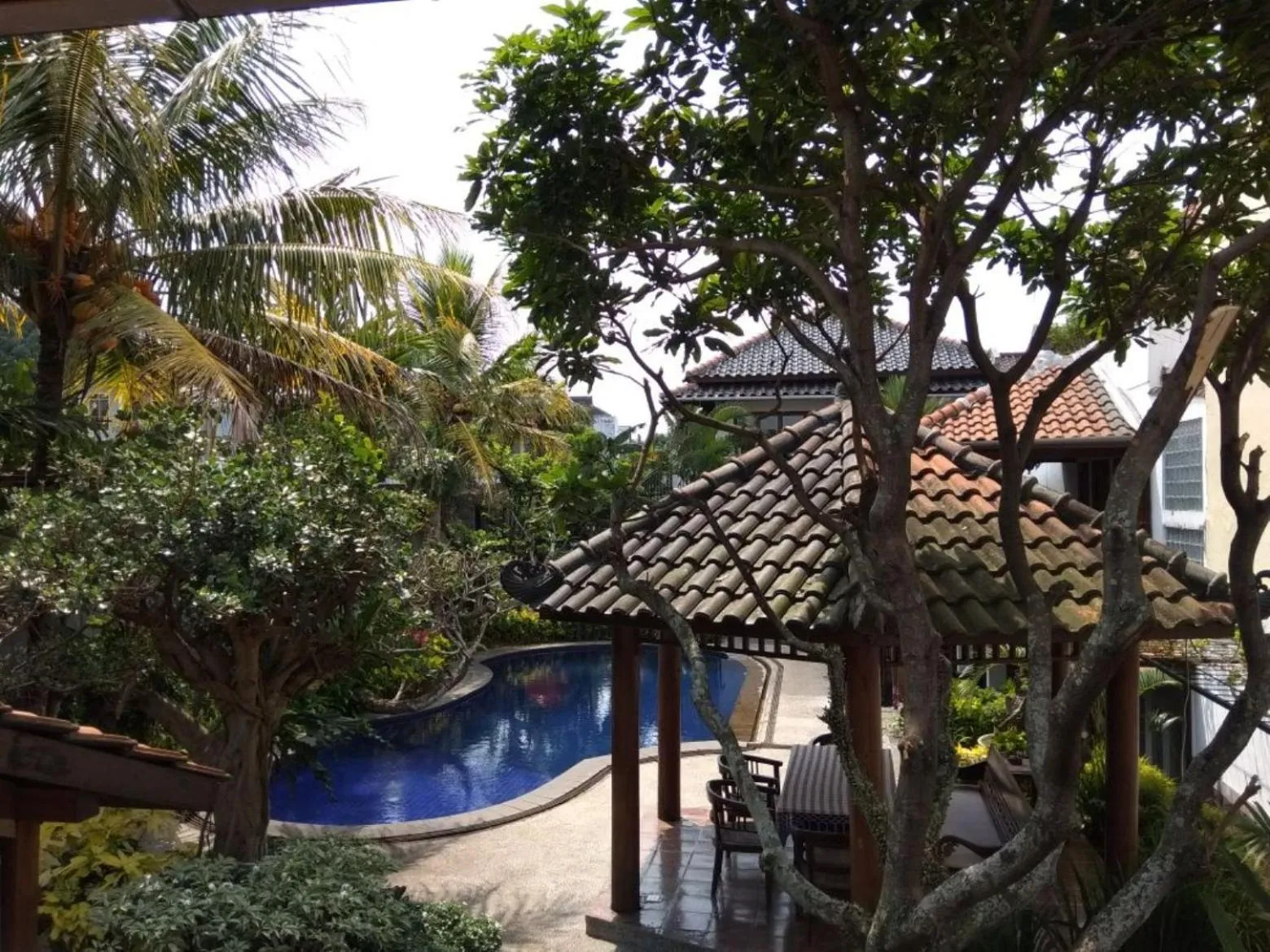 Garden view in Jos & Hanny Homestay