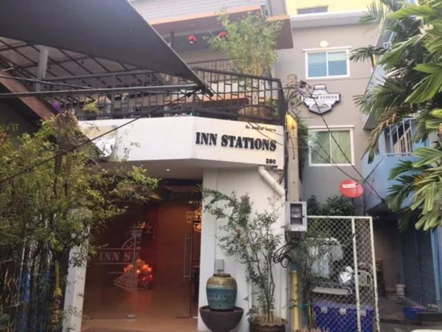 Lobby or reception in Inn Stations Hostel