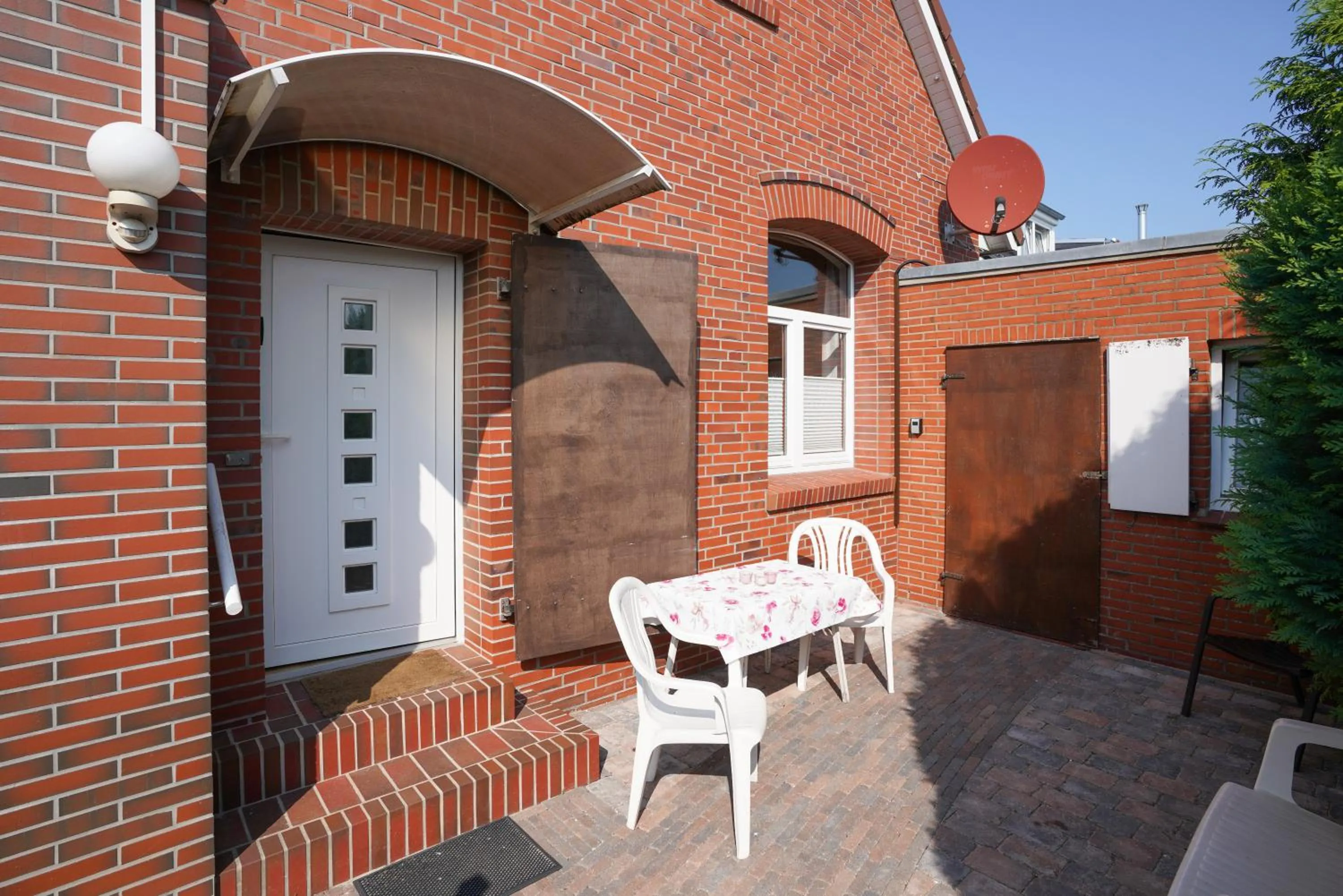 Patio in Ferienhaus Daheim