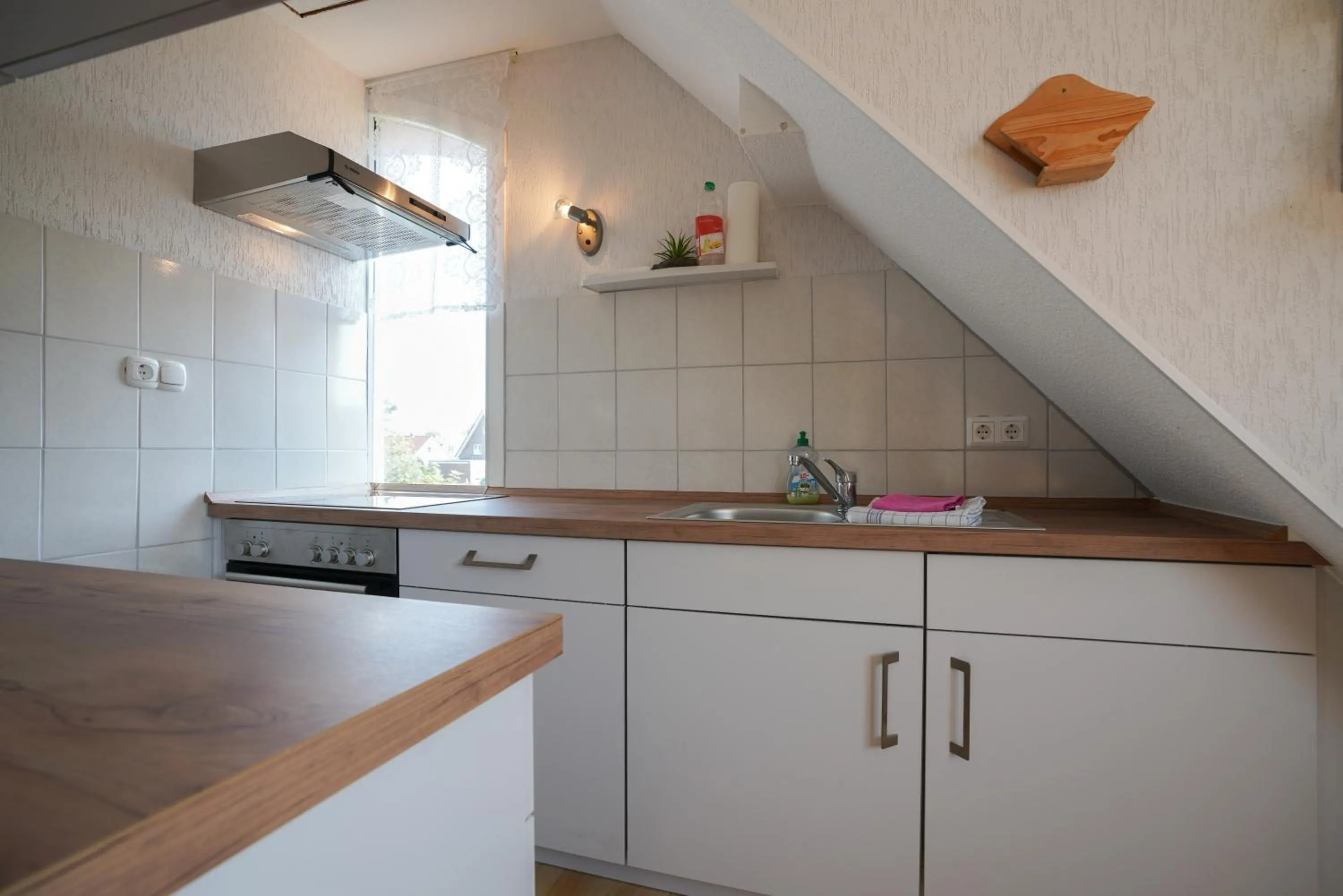 Kitchen or kitchenette in Ferienhaus Daheim