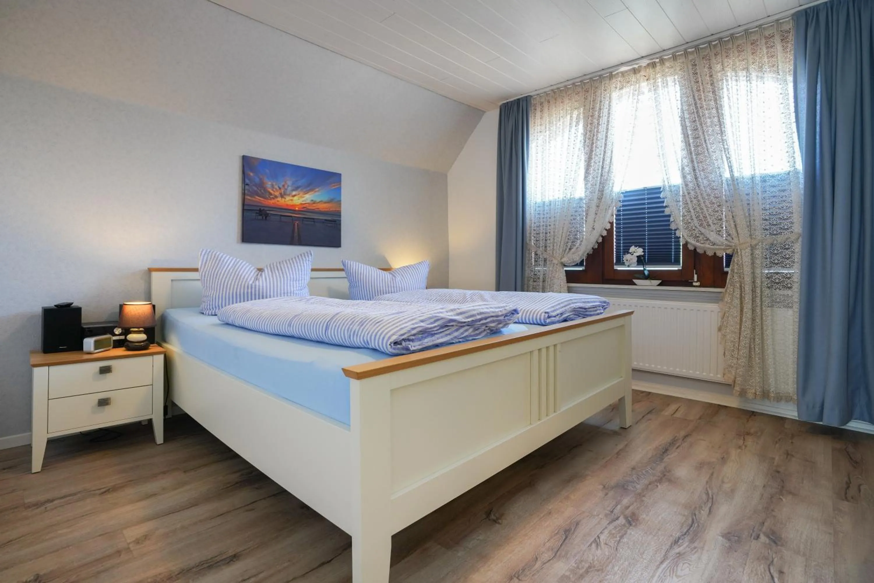 Bedroom, Bed in Ferienhaus Daheim