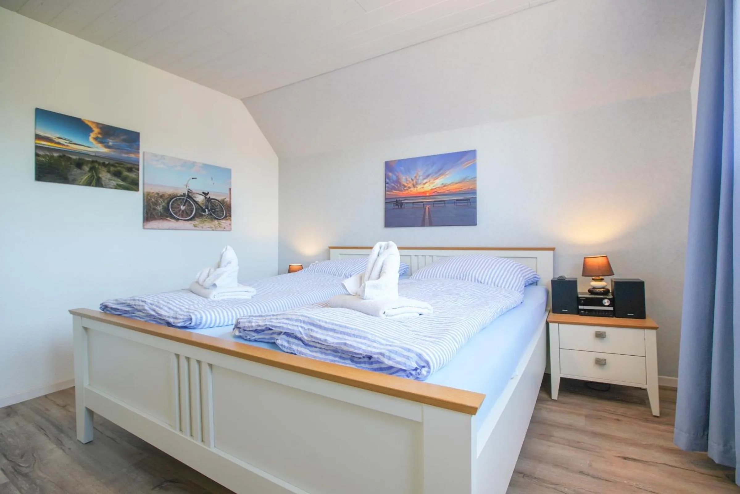 Bedroom, Bed in Ferienhaus Daheim
