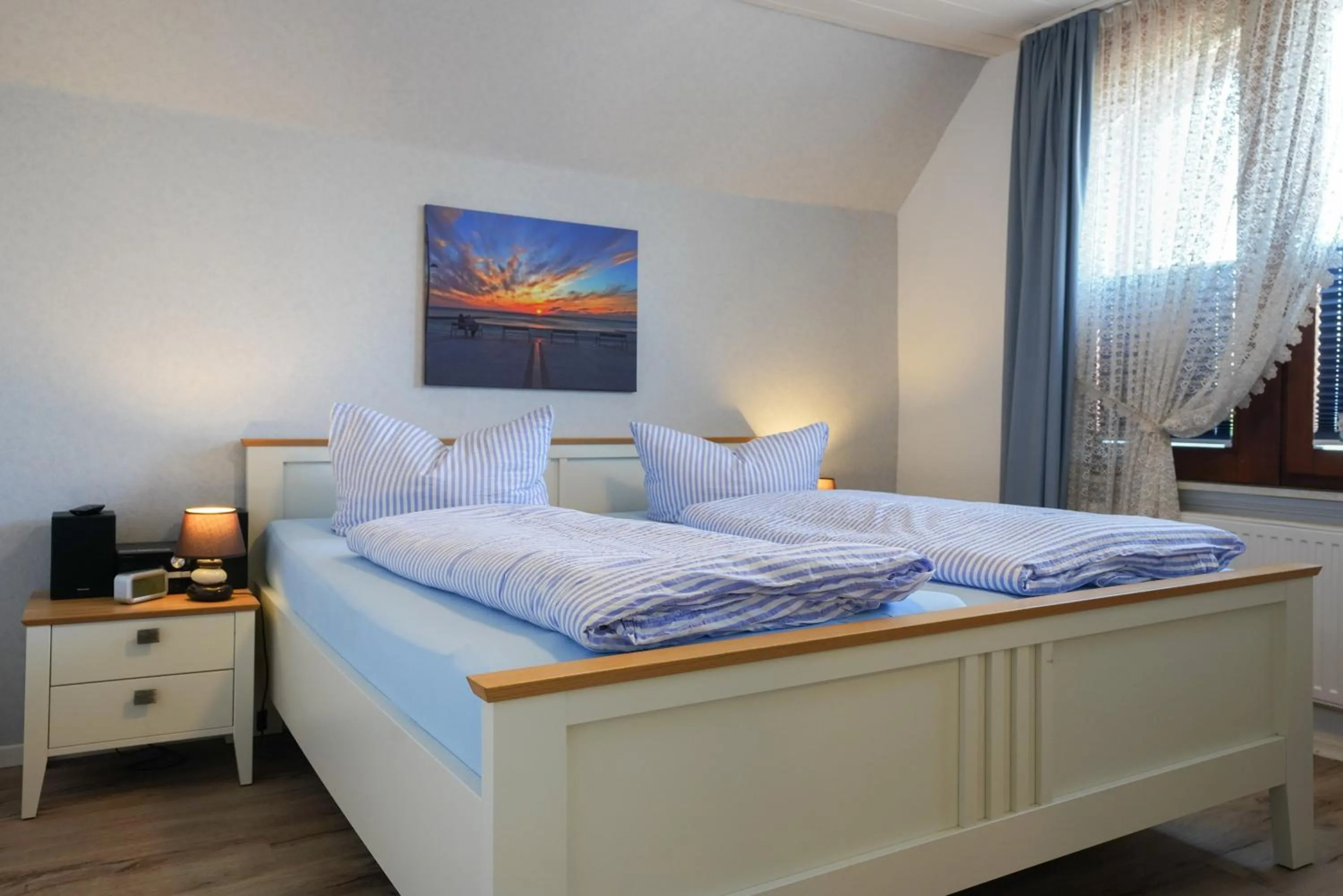 Bedroom, Bed in Ferienhaus Daheim