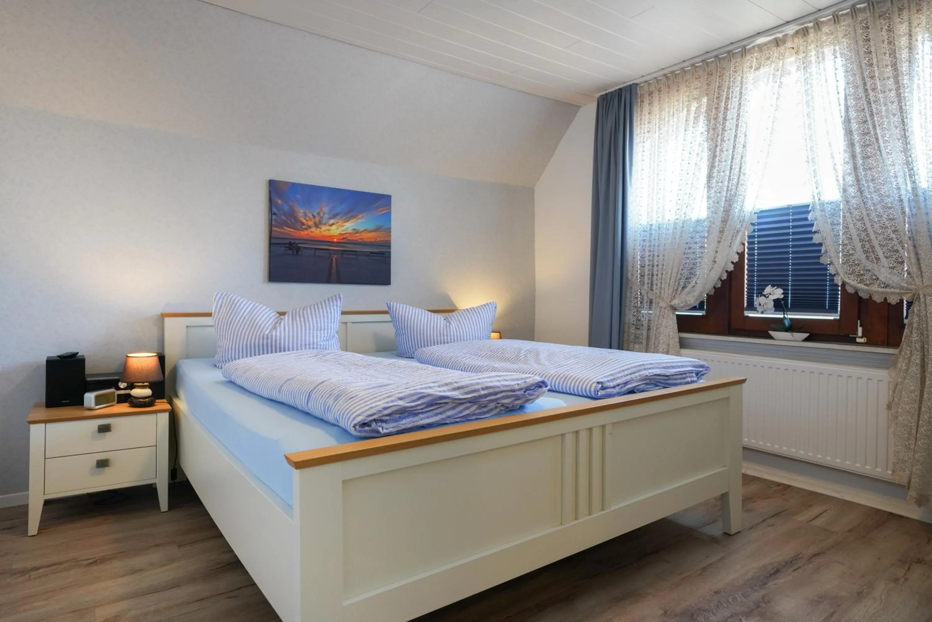 Bedroom, Bed in Ferienhaus Daheim