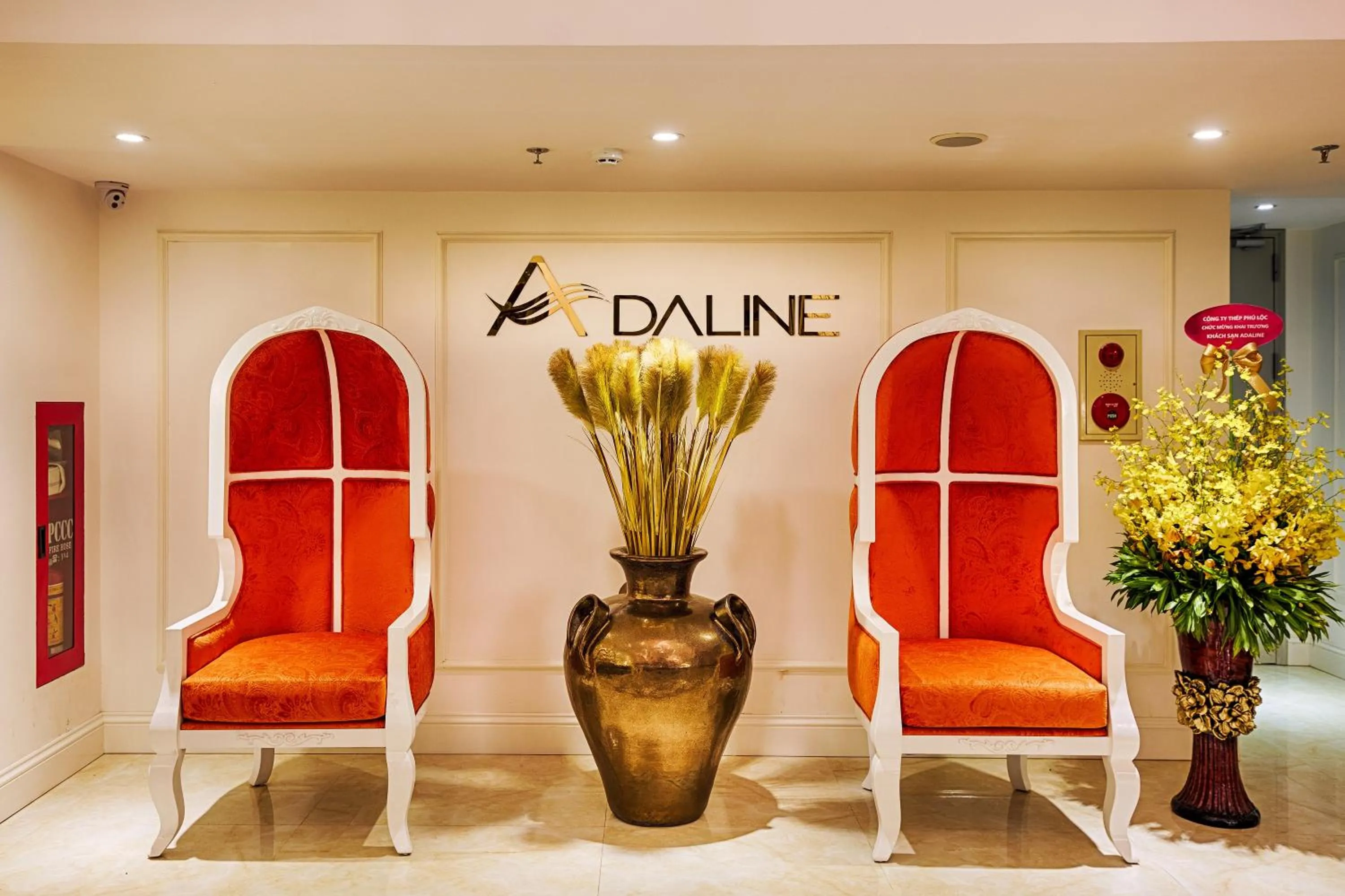 Lobby or reception in Adaline Hotel and Suite