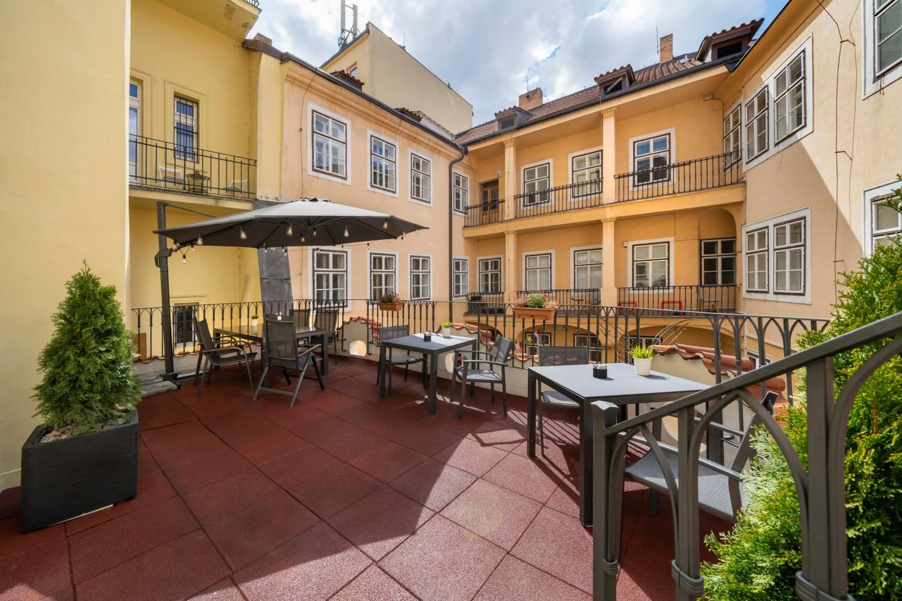 Balcony/Terrace in Old Town - Aparthotel Michalska