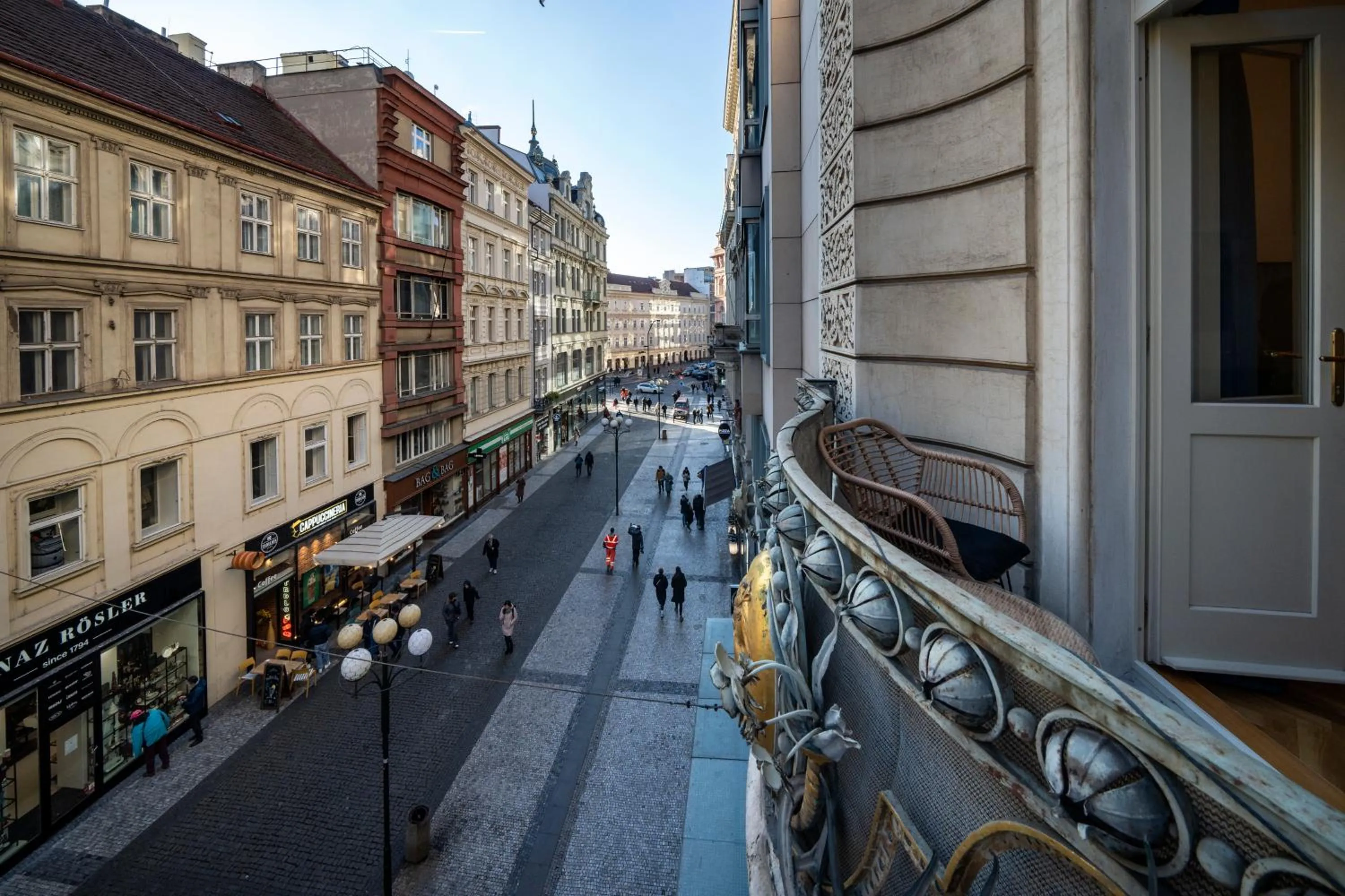 Balcony/Terrace in Old Town - Aparthotel Michalska