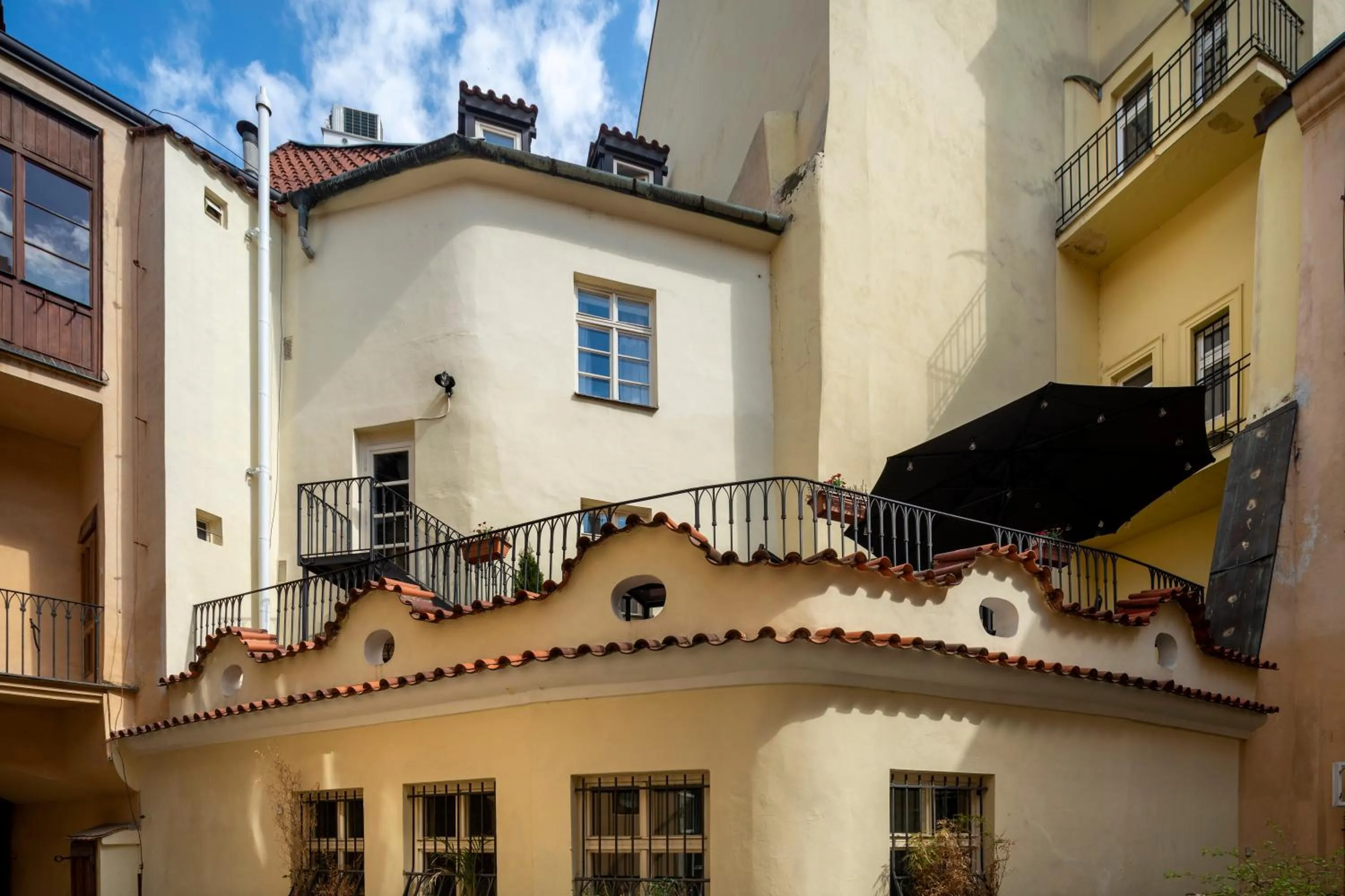 Balcony/Terrace in Old Town - Aparthotel Michalska