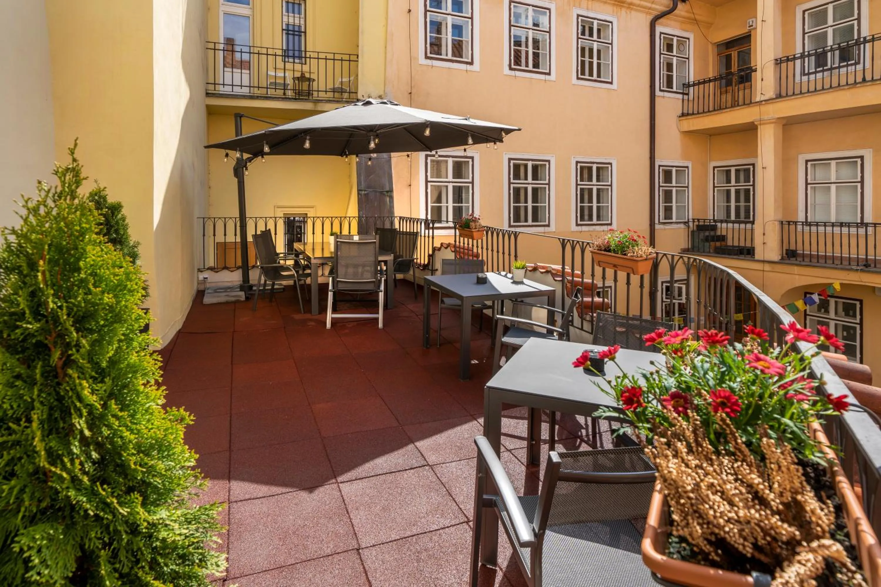 Balcony/Terrace in Old Town - Aparthotel Michalska