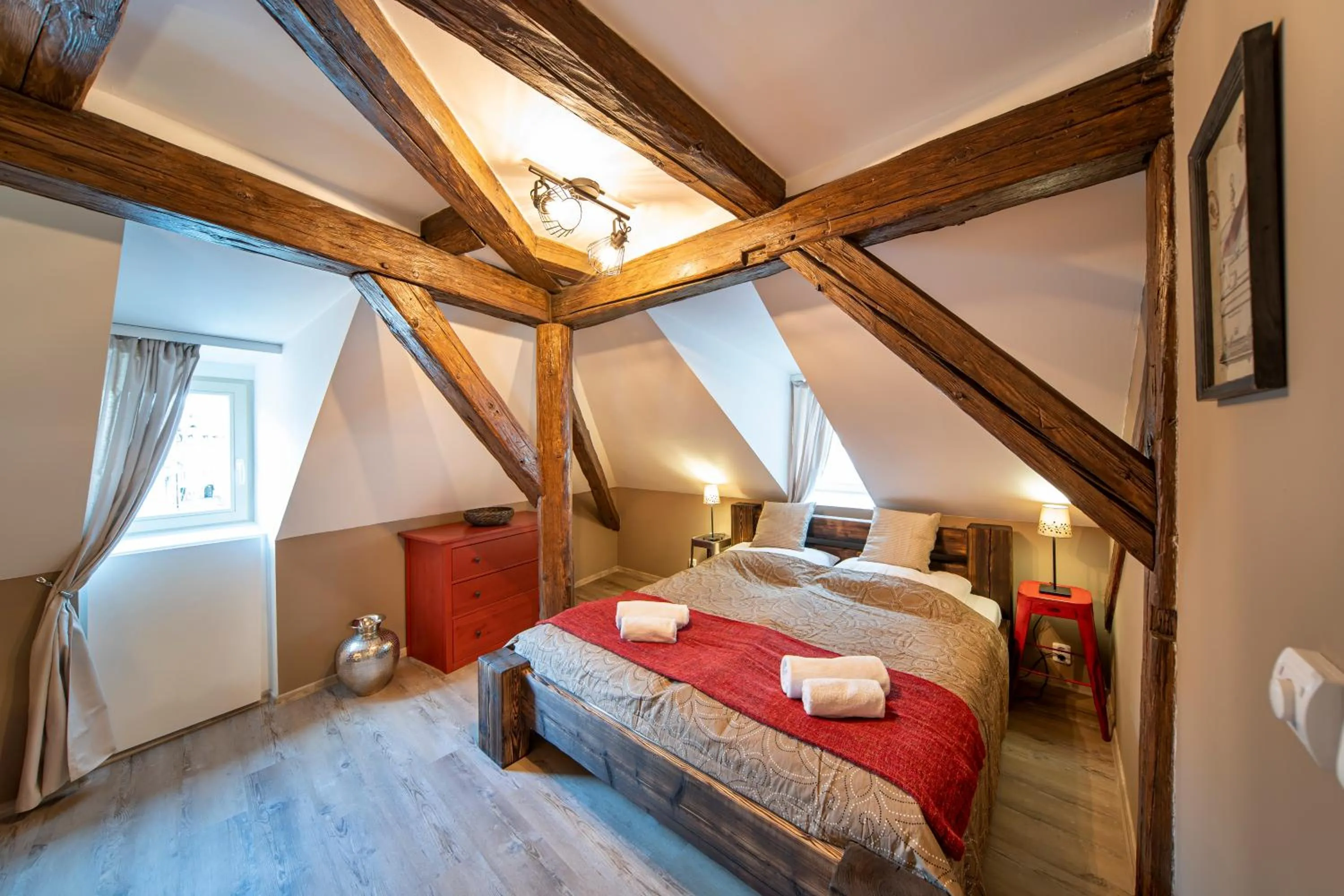 Bedroom, Bed in Old Town - Aparthotel Michalska