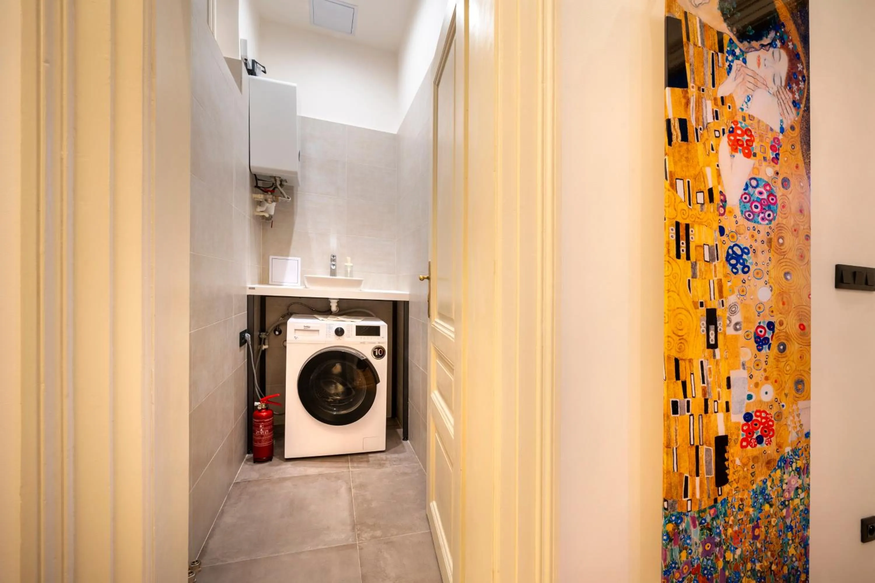 washing machine in Old Town - Aparthotel Michalska