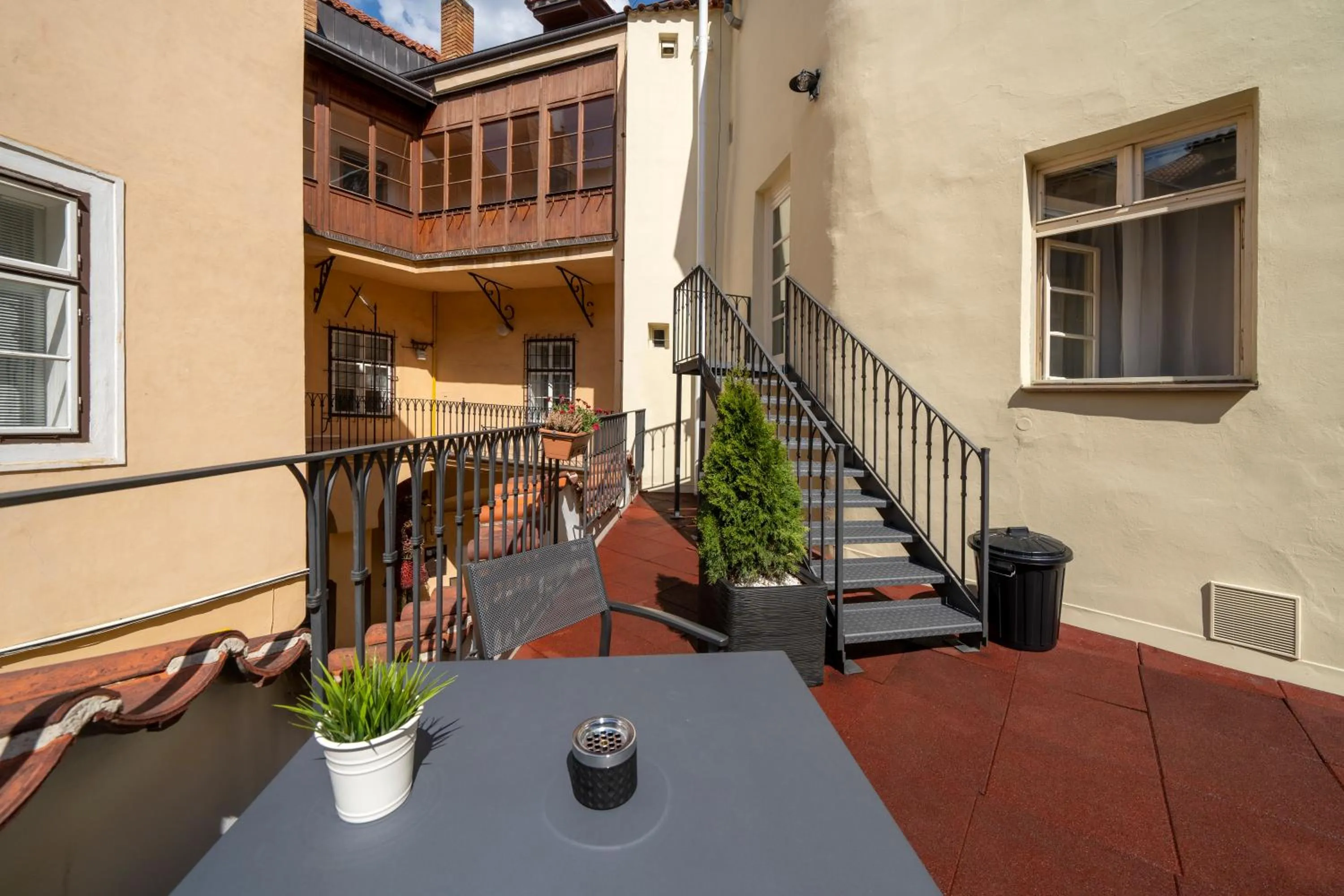 Balcony/Terrace in Old Town - Aparthotel Michalska