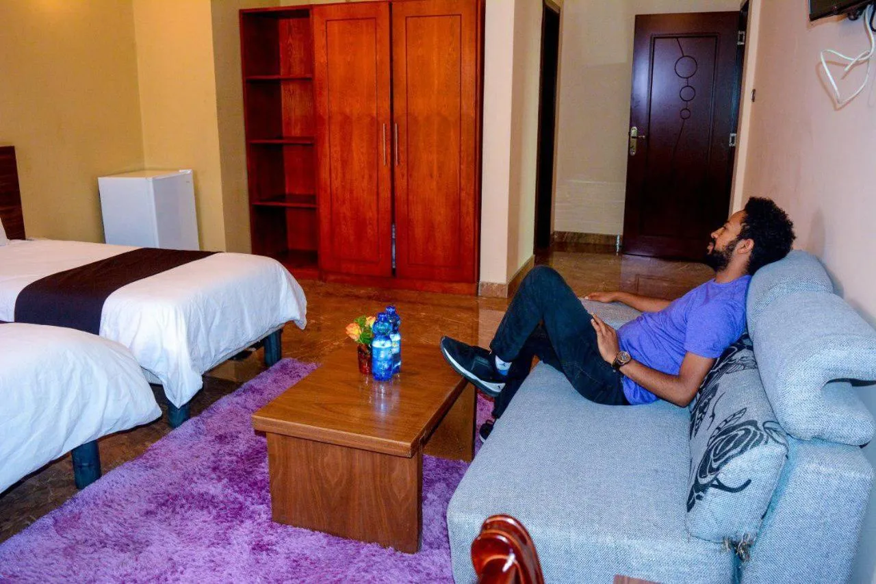 Bed in Melodie Hotel