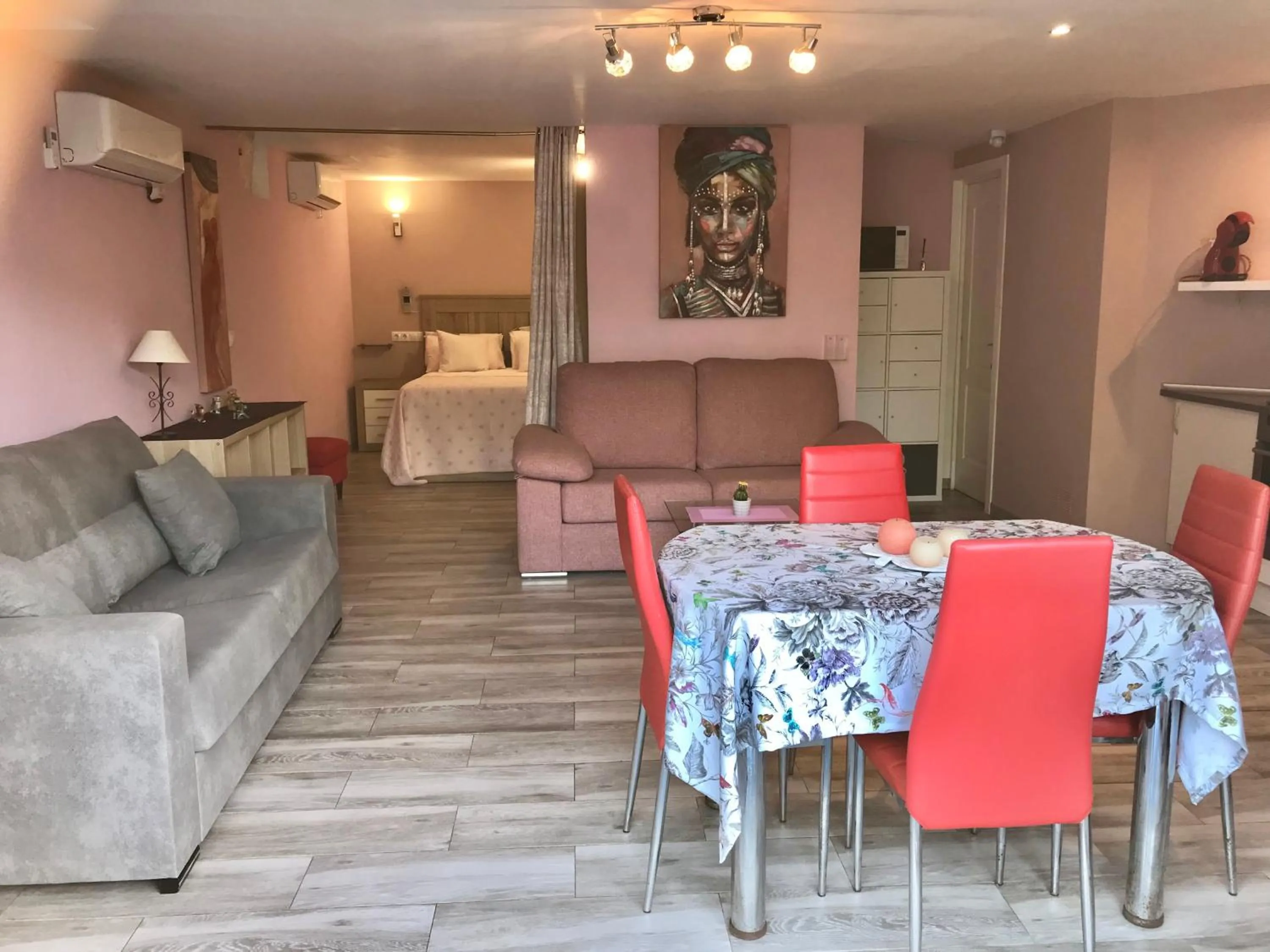 Bed in Villa Paraisos