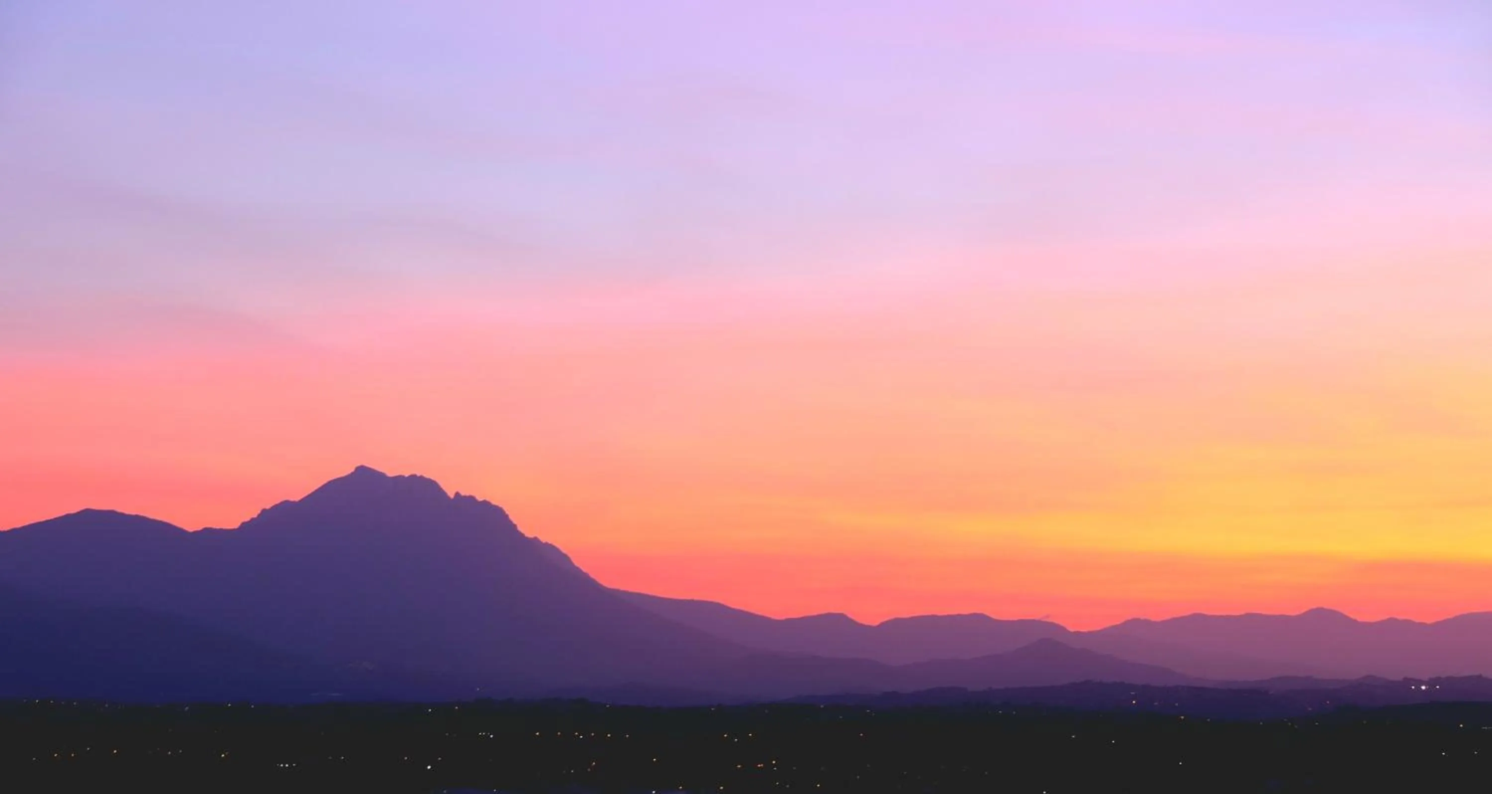 Natural landscape in La Bella Addormentata