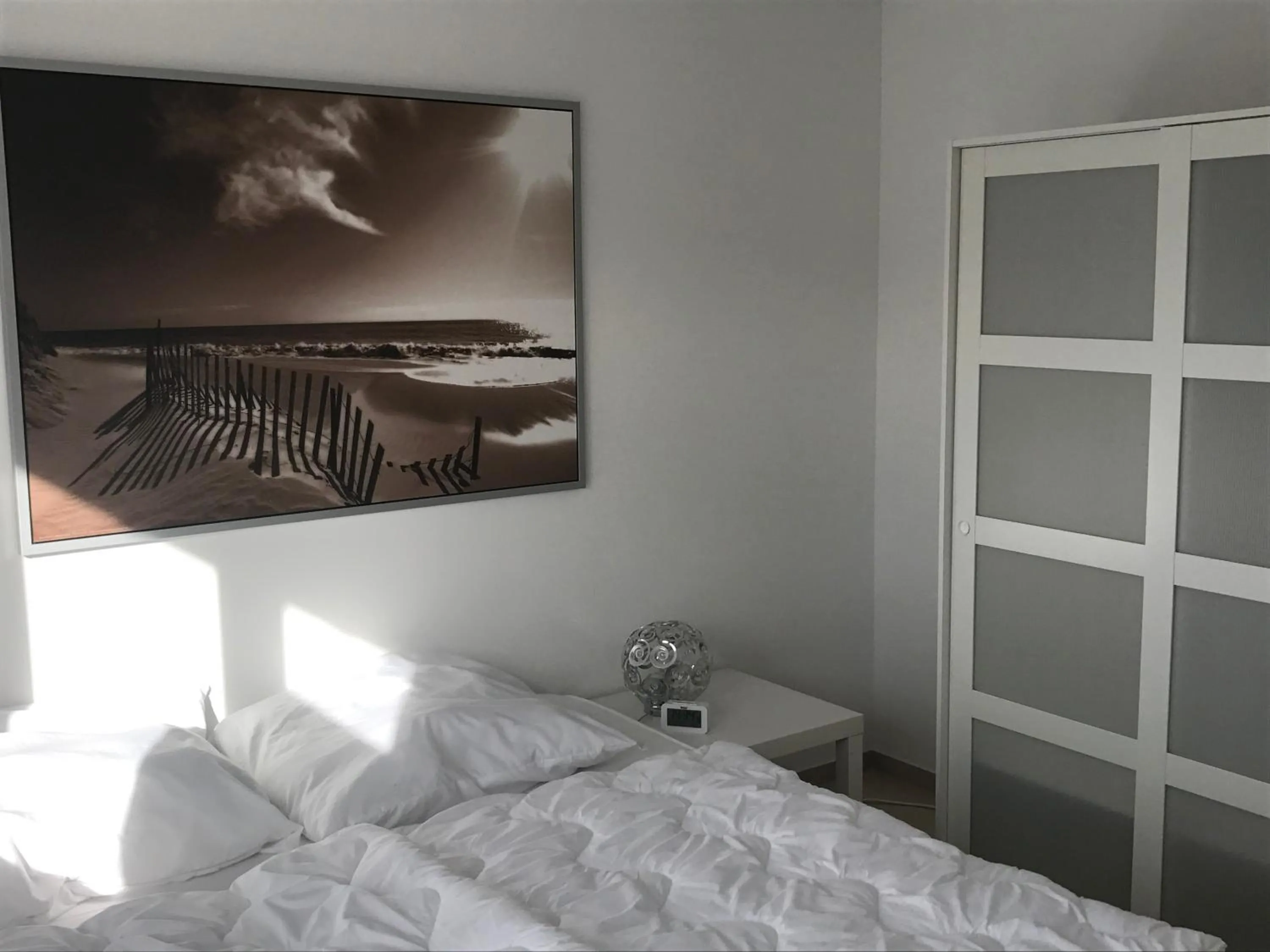 Photo of the whole room, Bed in Wind und Wetter