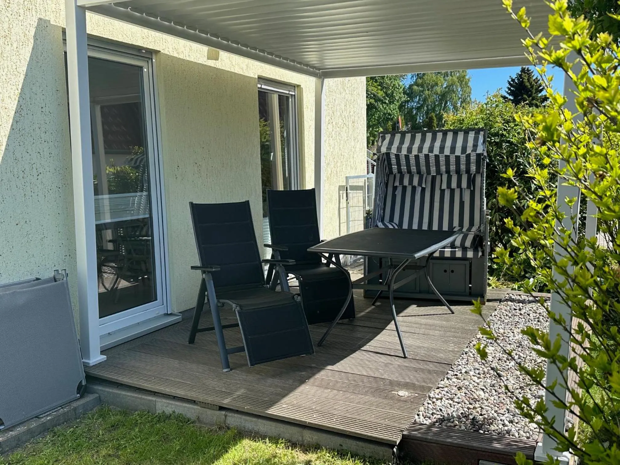 Balcony/Terrace in Wind und Wetter