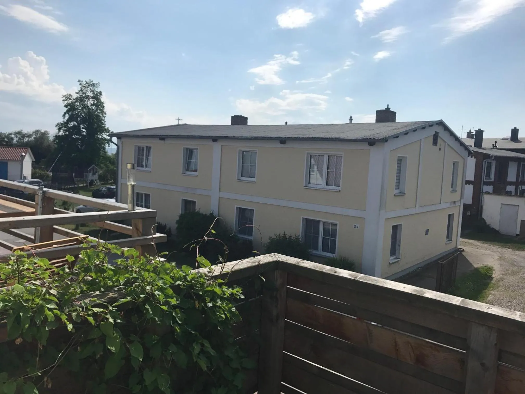 Balcony/Terrace in Wind und Wetter