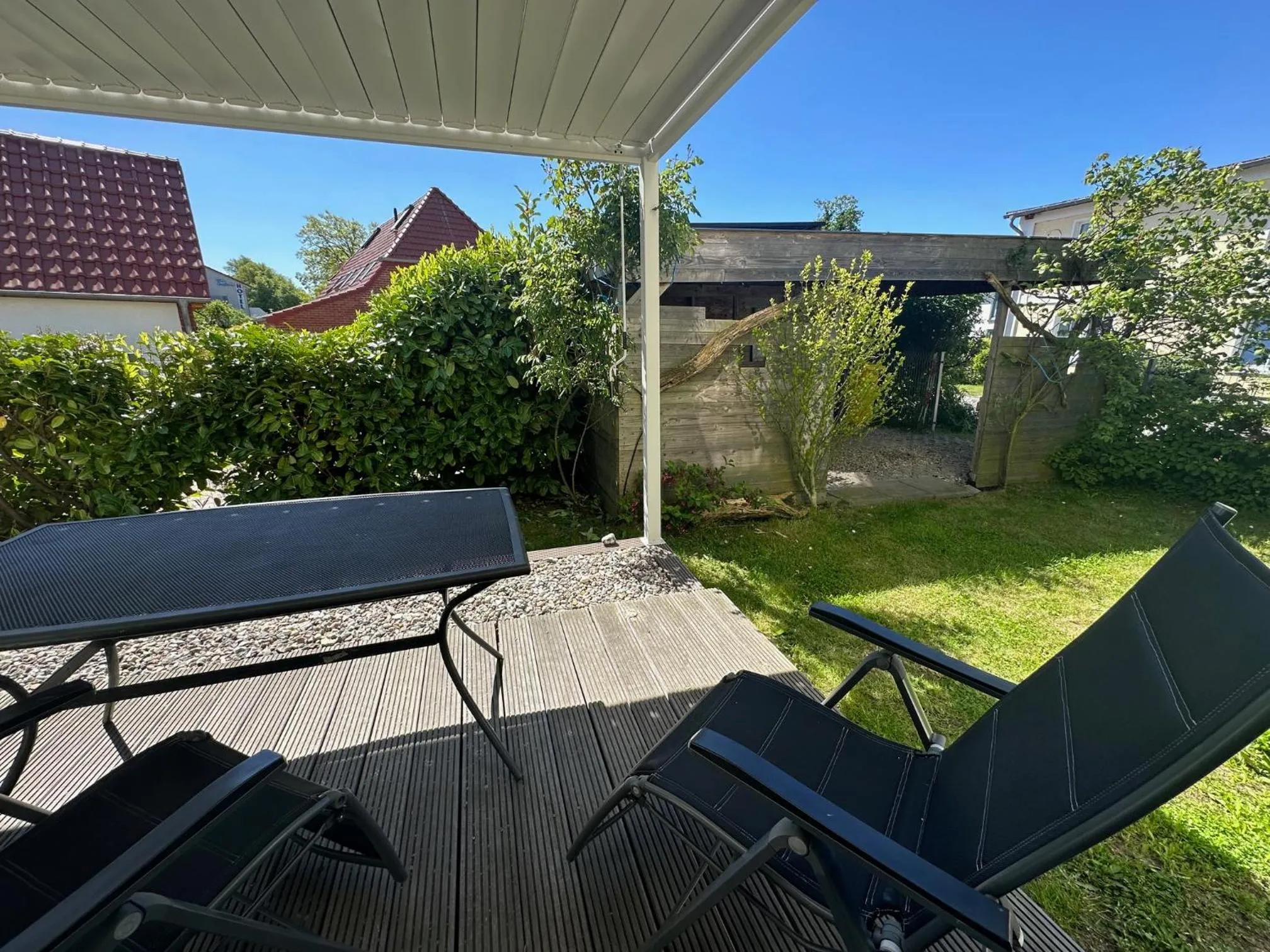 Balcony/Terrace in Wind und Wetter