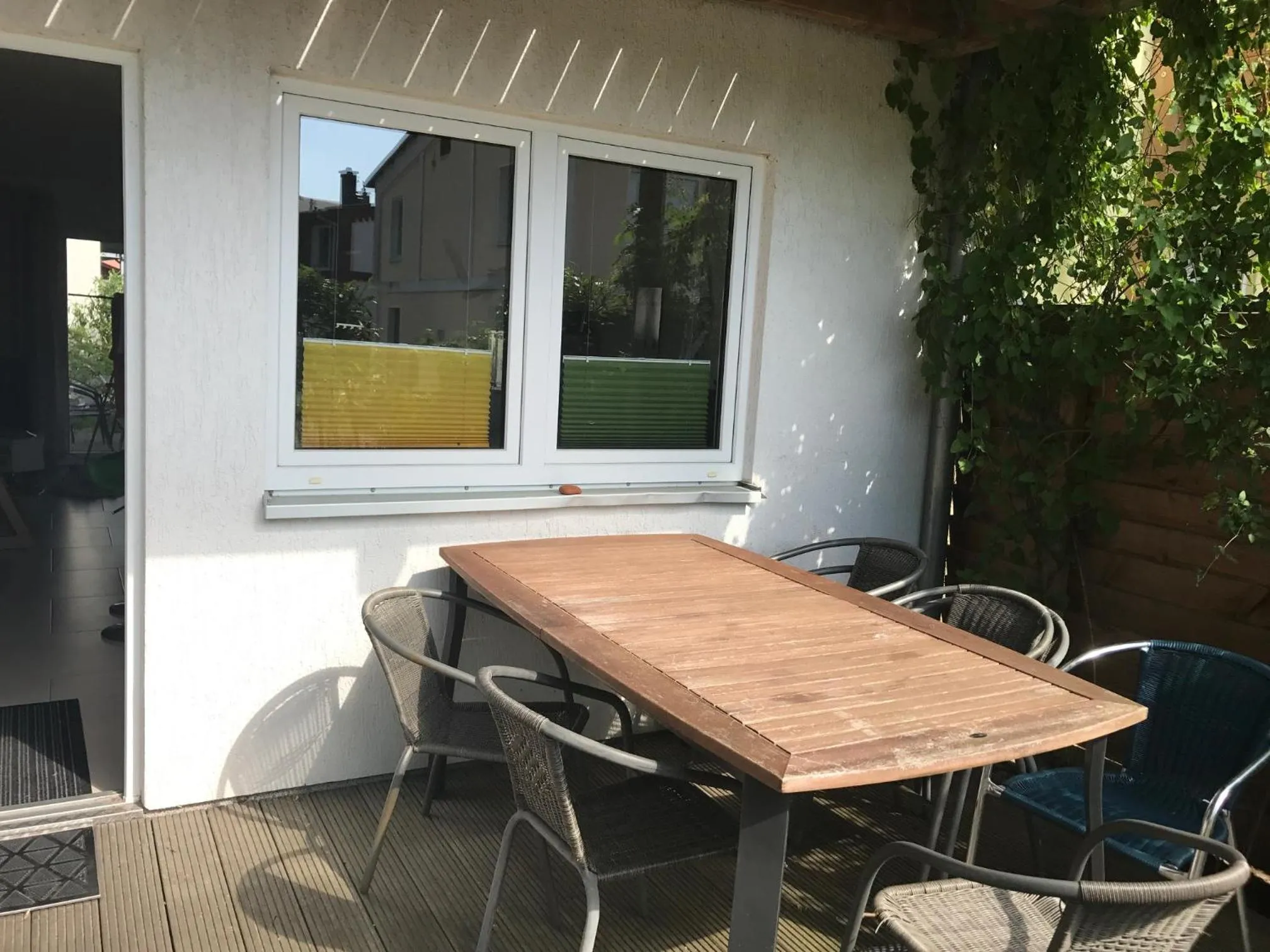 Balcony/Terrace in Wind und Wetter