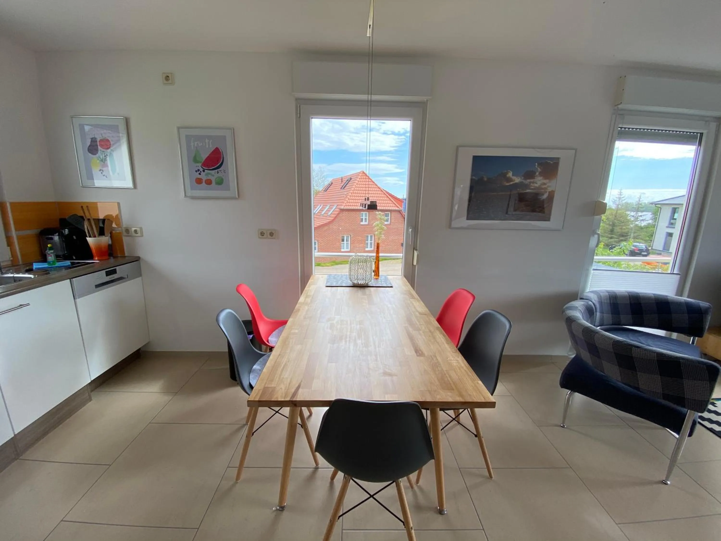 Dining area in Wind und Wetter