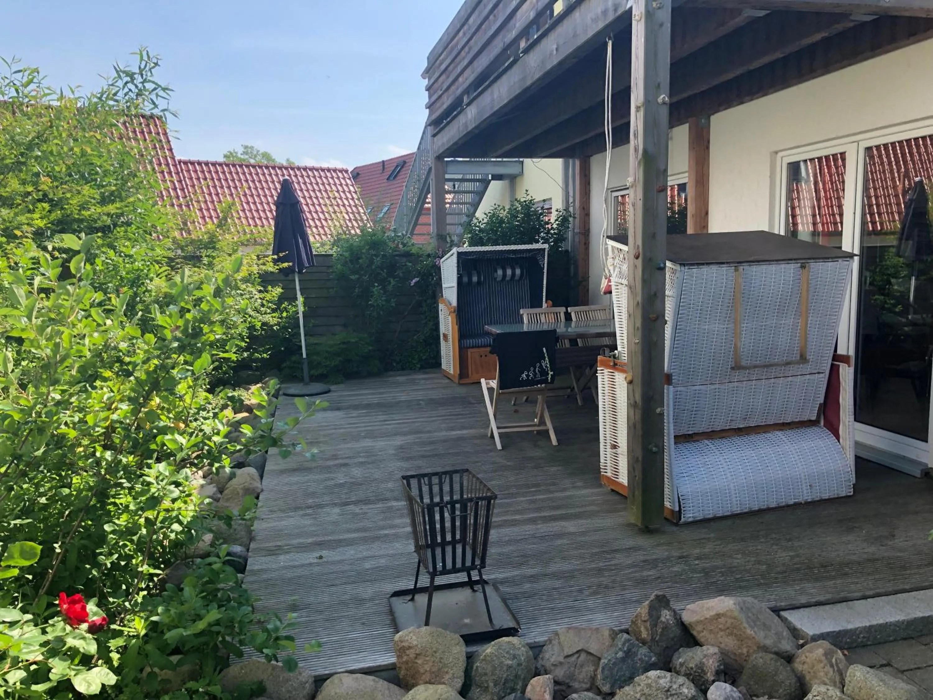 Garden in Wind und Wetter