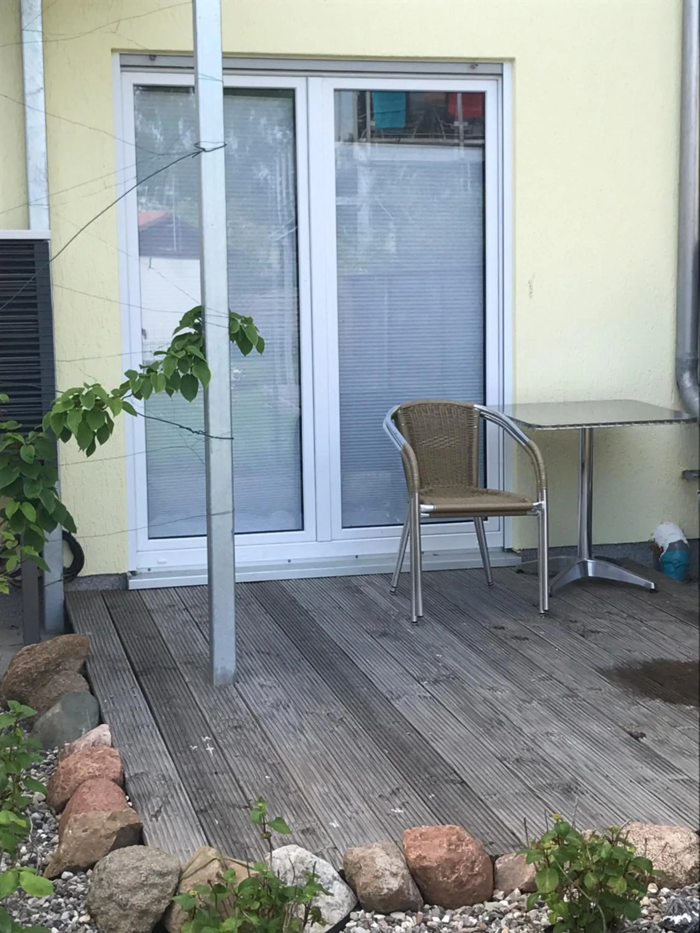 Balcony/Terrace in Wind und Wetter