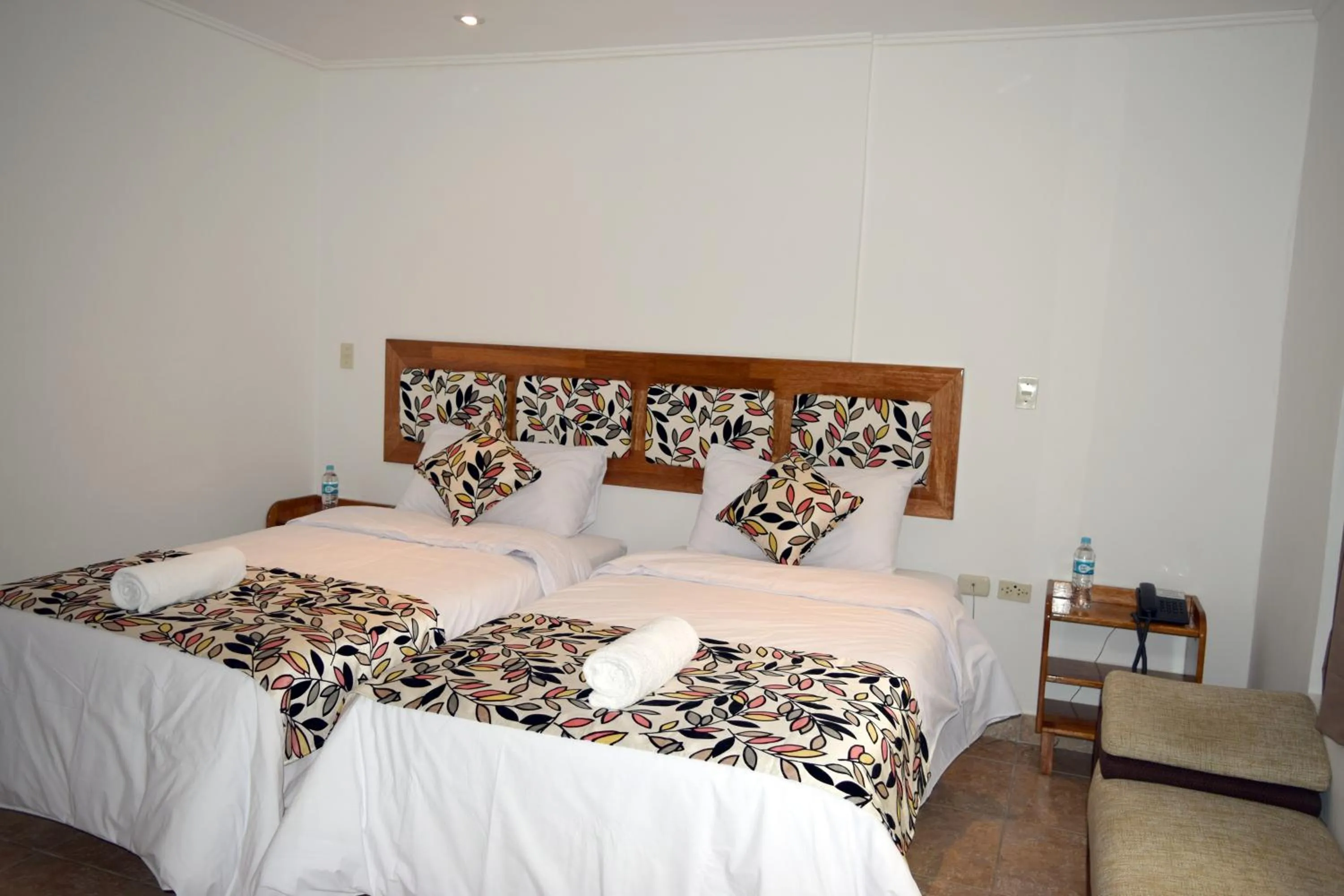 Bed in Hotel Jungle House