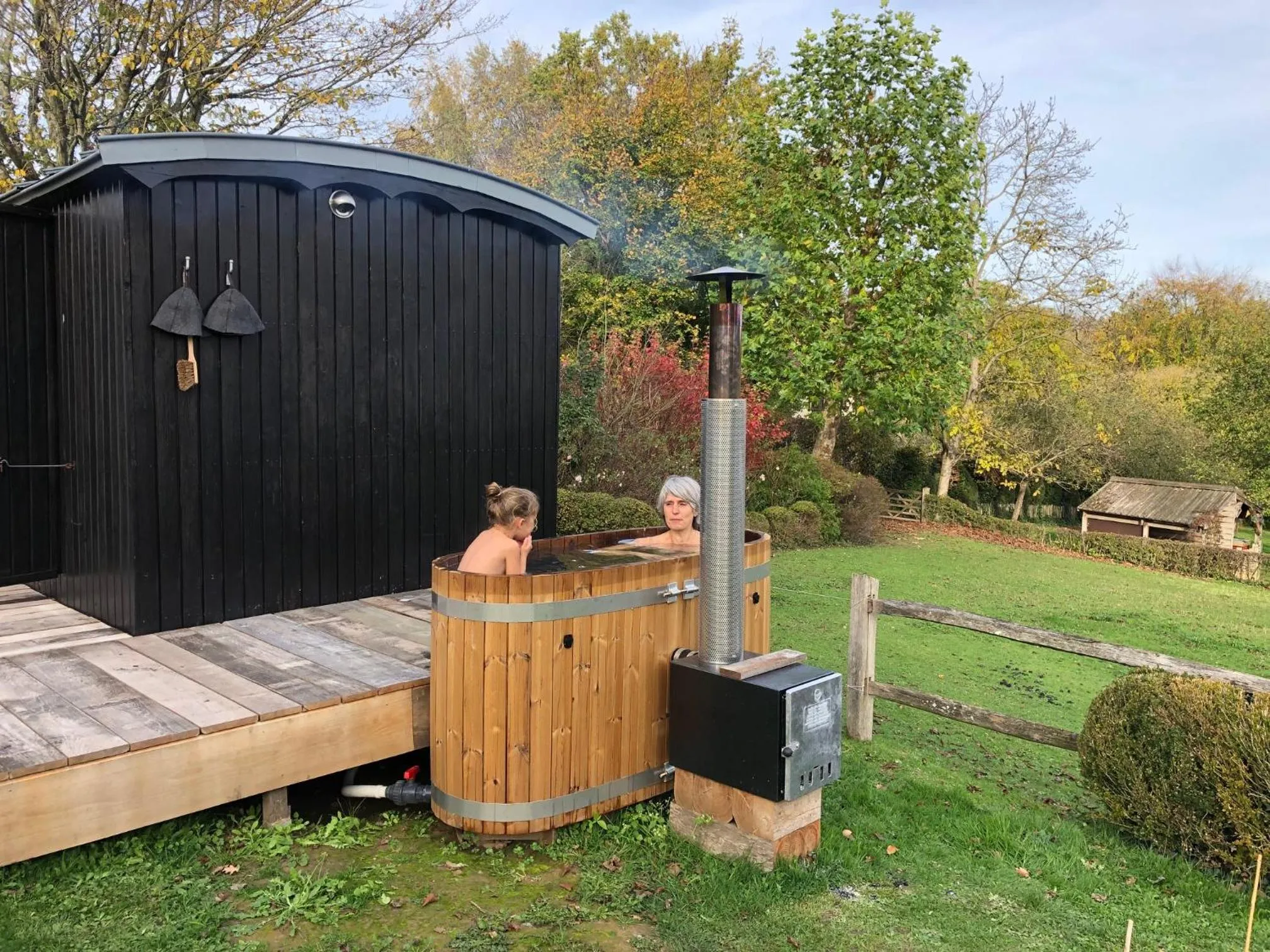 Open Air Bath in Le Jardin Des Sources