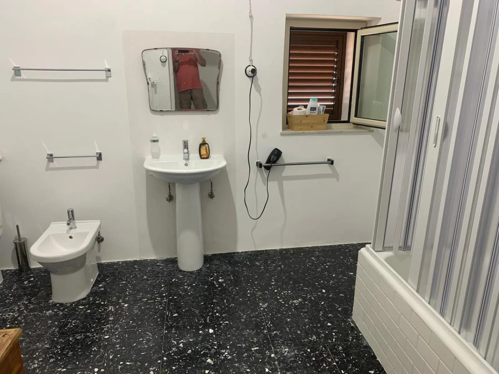 Toilet in Bed & Breakfast StudioArcodia-