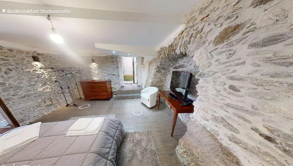 Bedroom, Bed in Bed & Breakfast StudioArcodia-