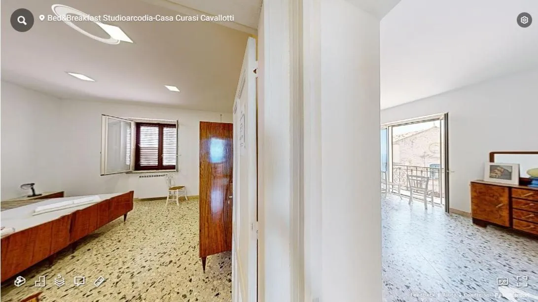 Bed in Bed & Breakfast StudioArcodia-