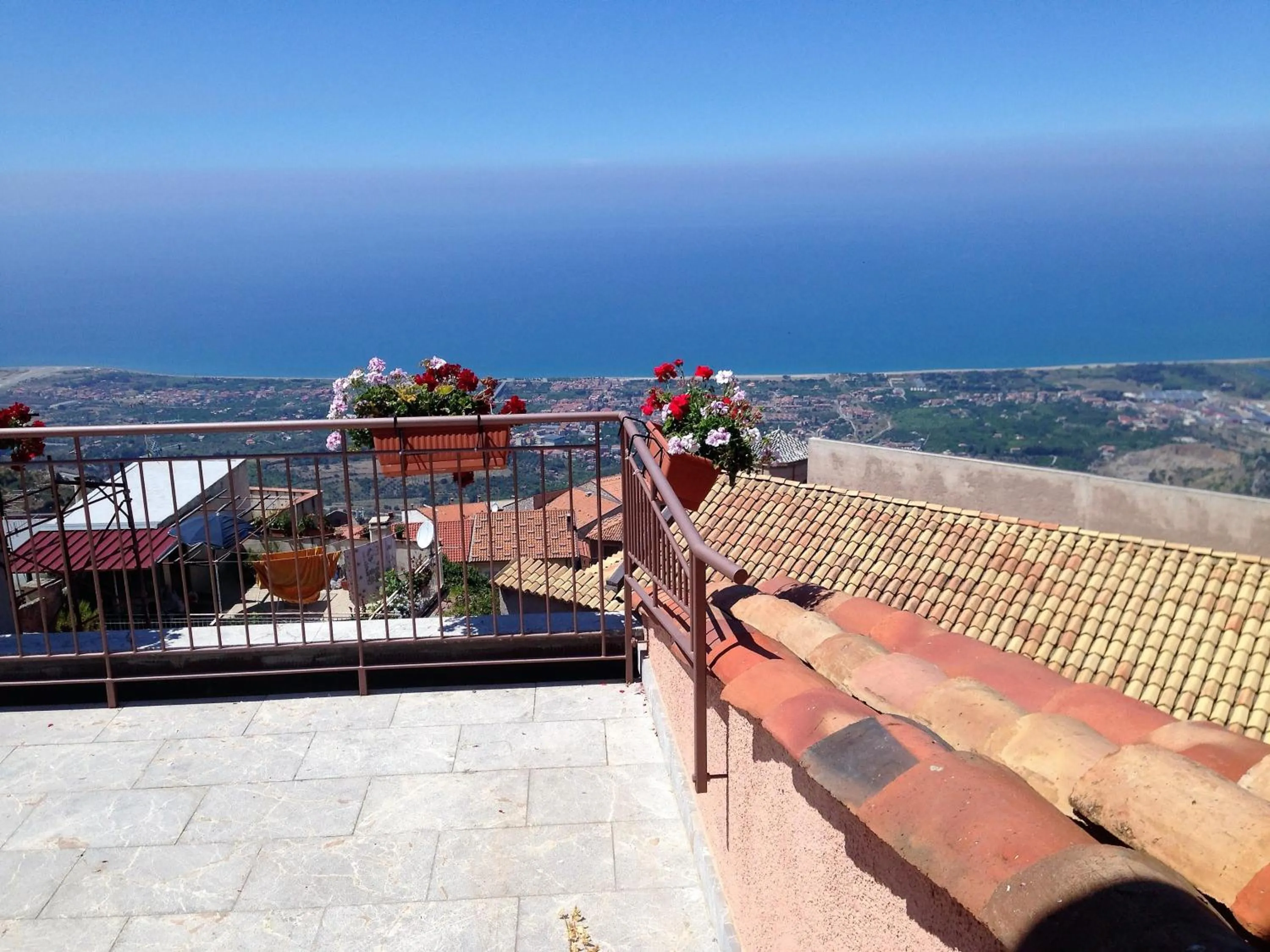 Balcony/Terrace in Bed & Breakfast StudioArcodia-