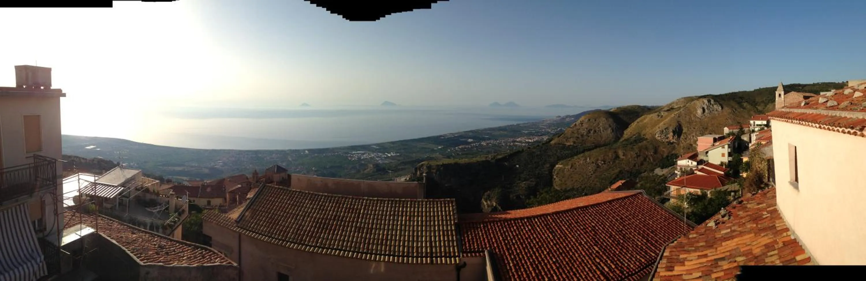 Sunset in Bed & Breakfast StudioArcodia-