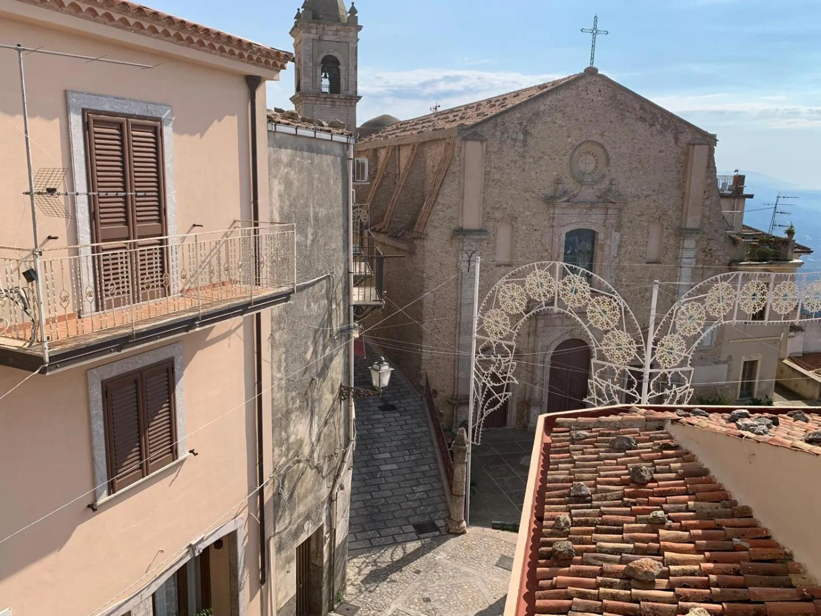 Landmark view in Bed & Breakfast StudioArcodia-